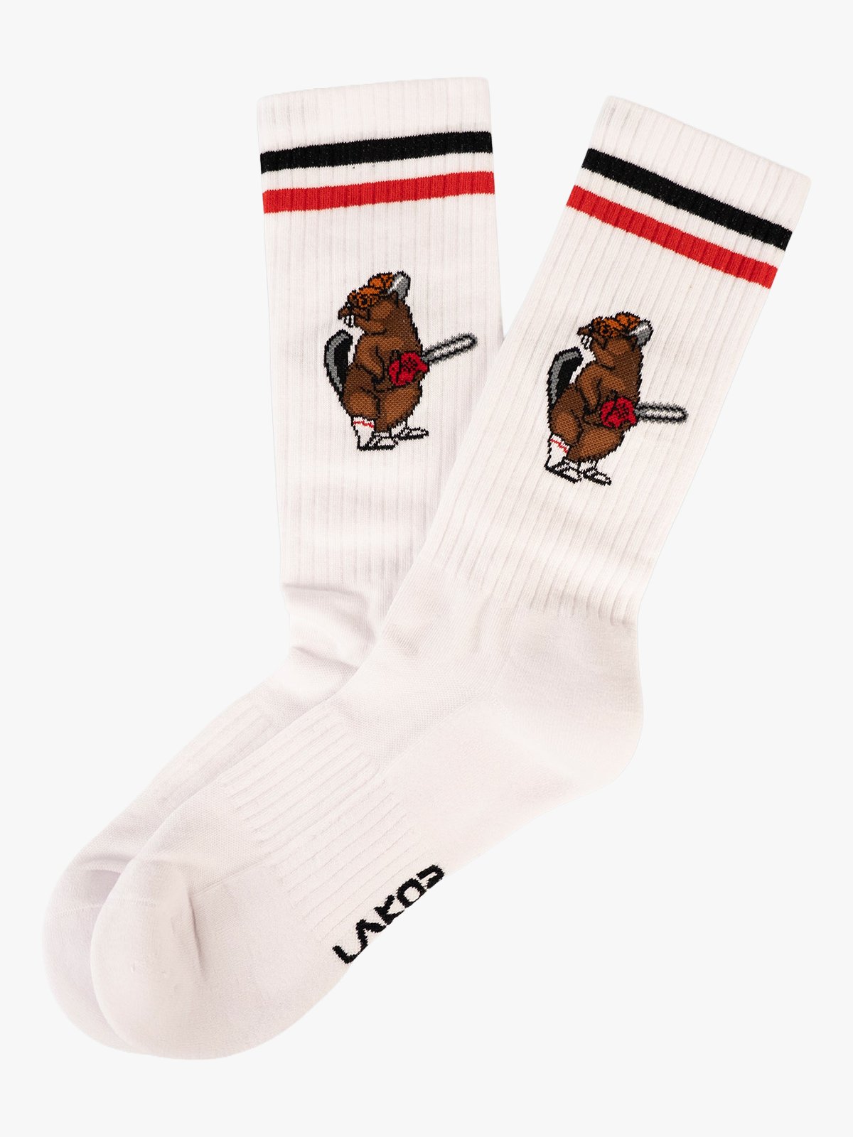 Lakor Lazy Lumber Socks White