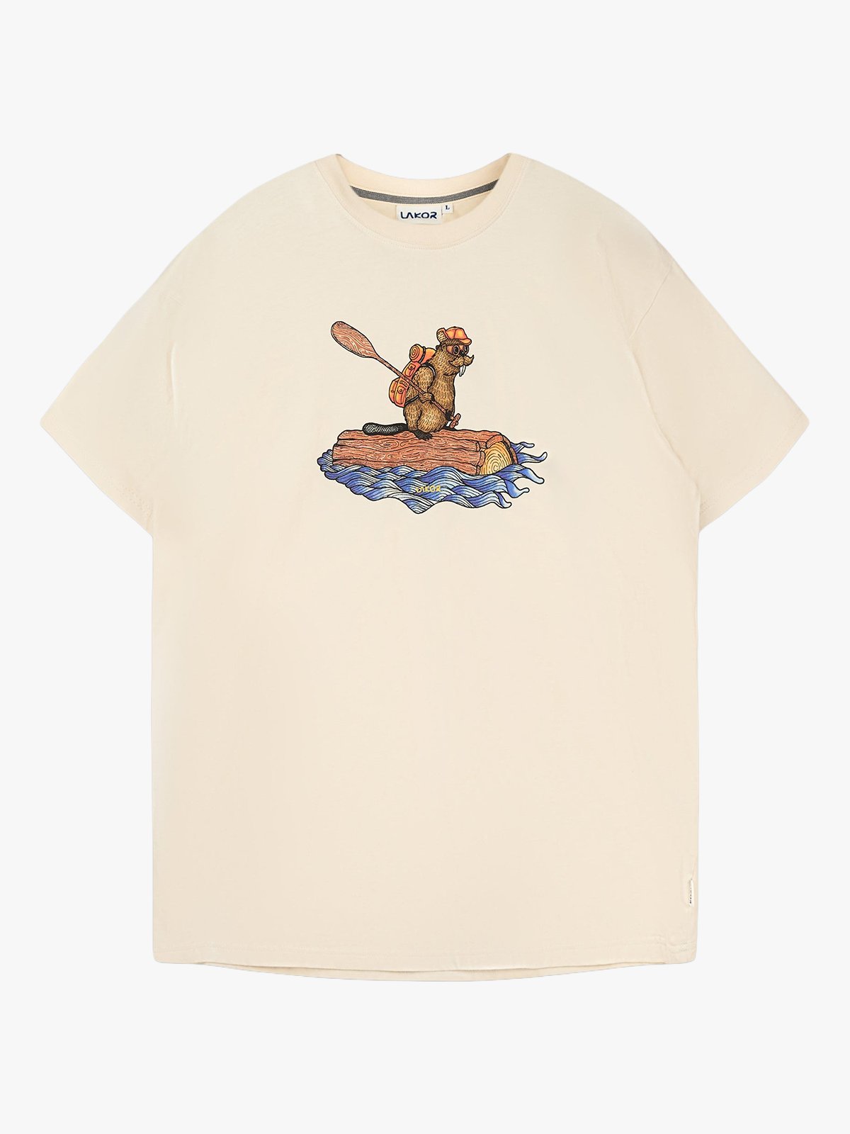 Lakor Beaver Rafting T-shirt Rainy Day