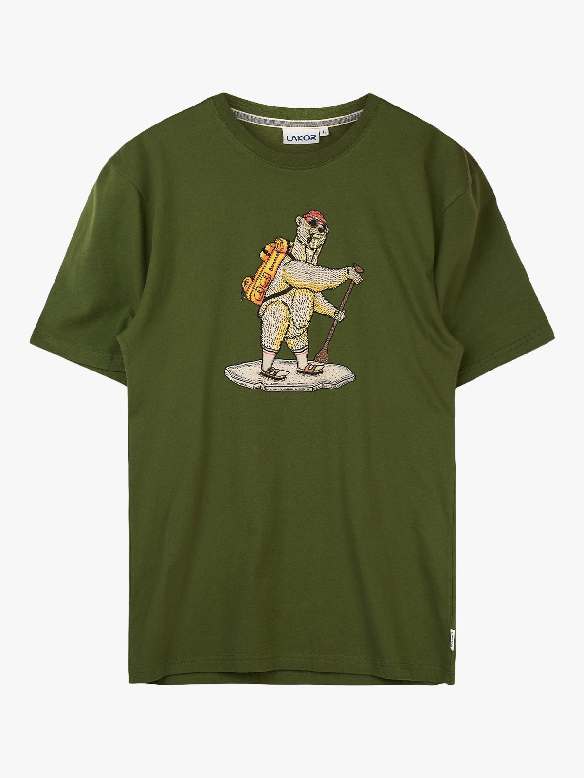 Lakor WASSUP T-shirt Riffle Green