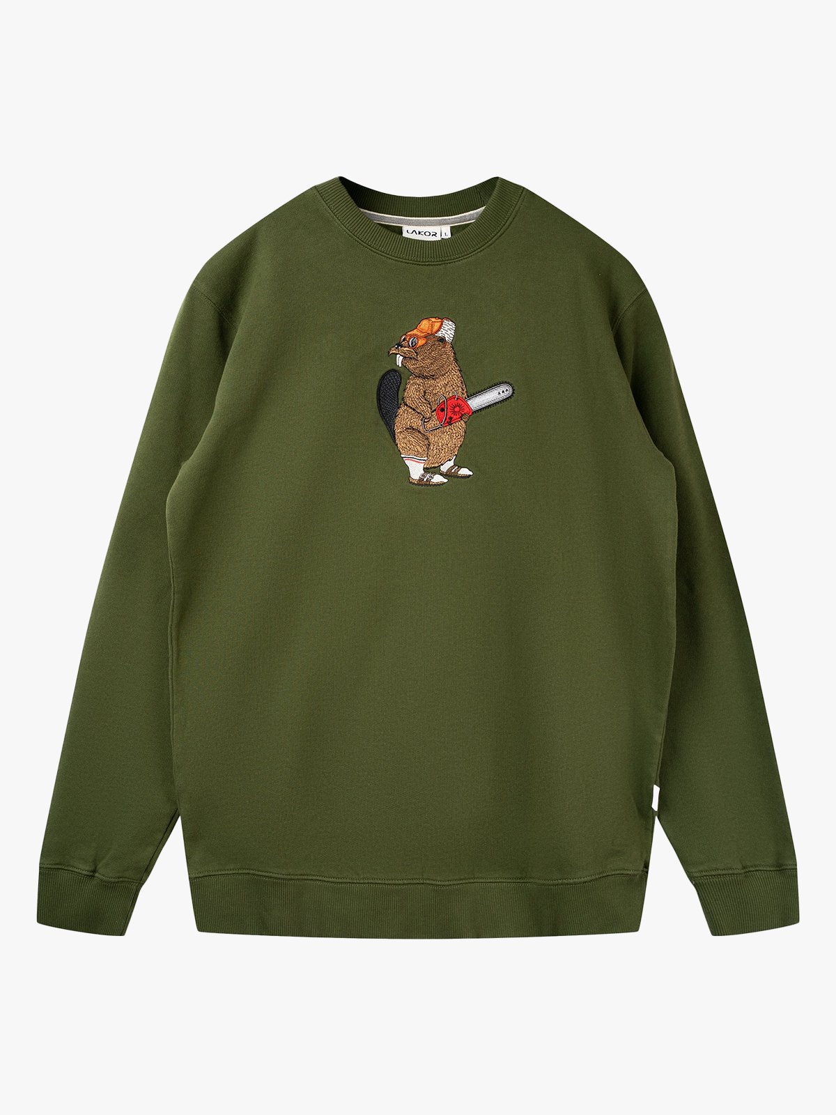 Lakor Lazy Lumber Crewneck Riffle Green