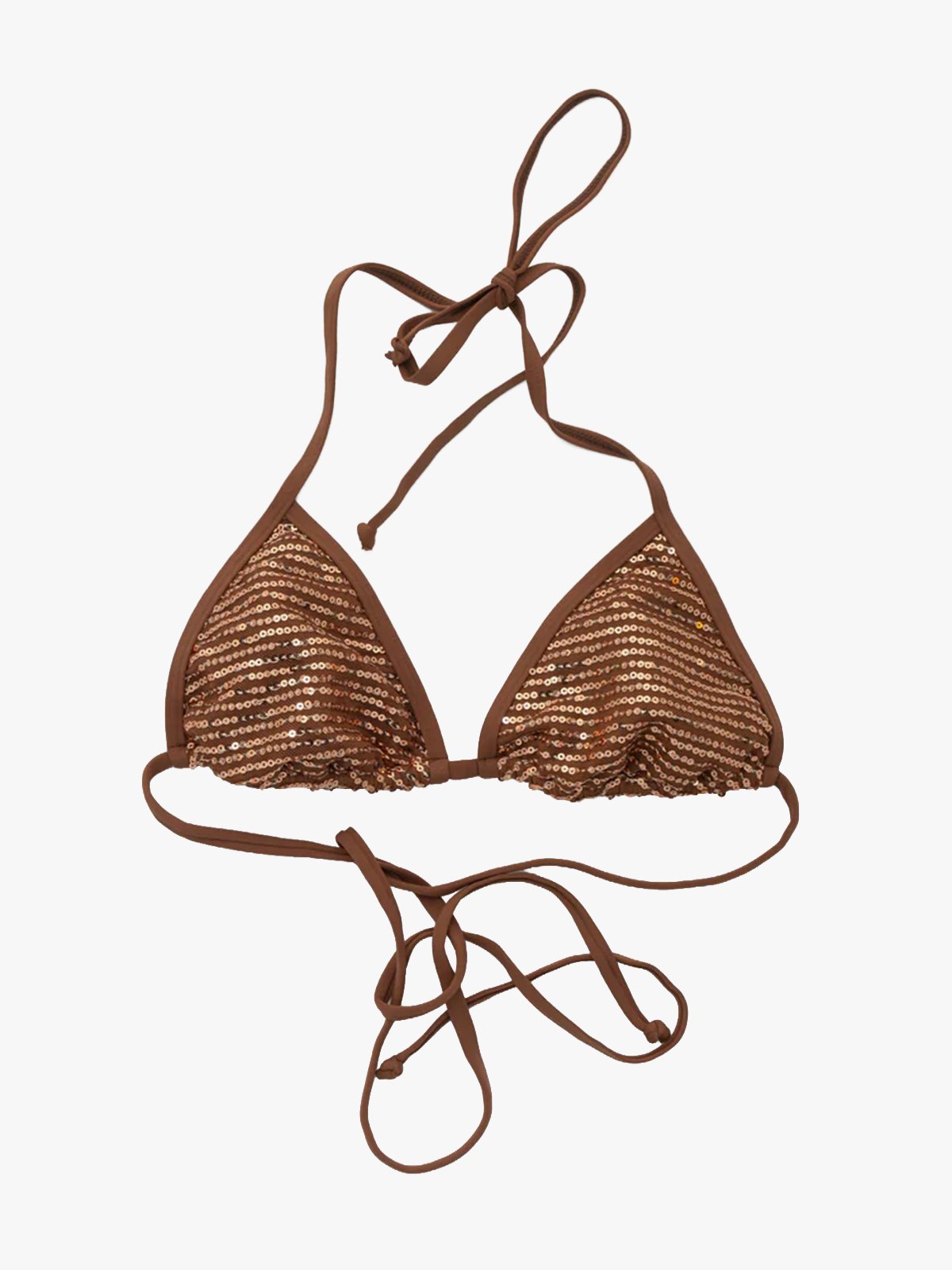 Leonore Swimwear Makai Bikini Top Makai Brown