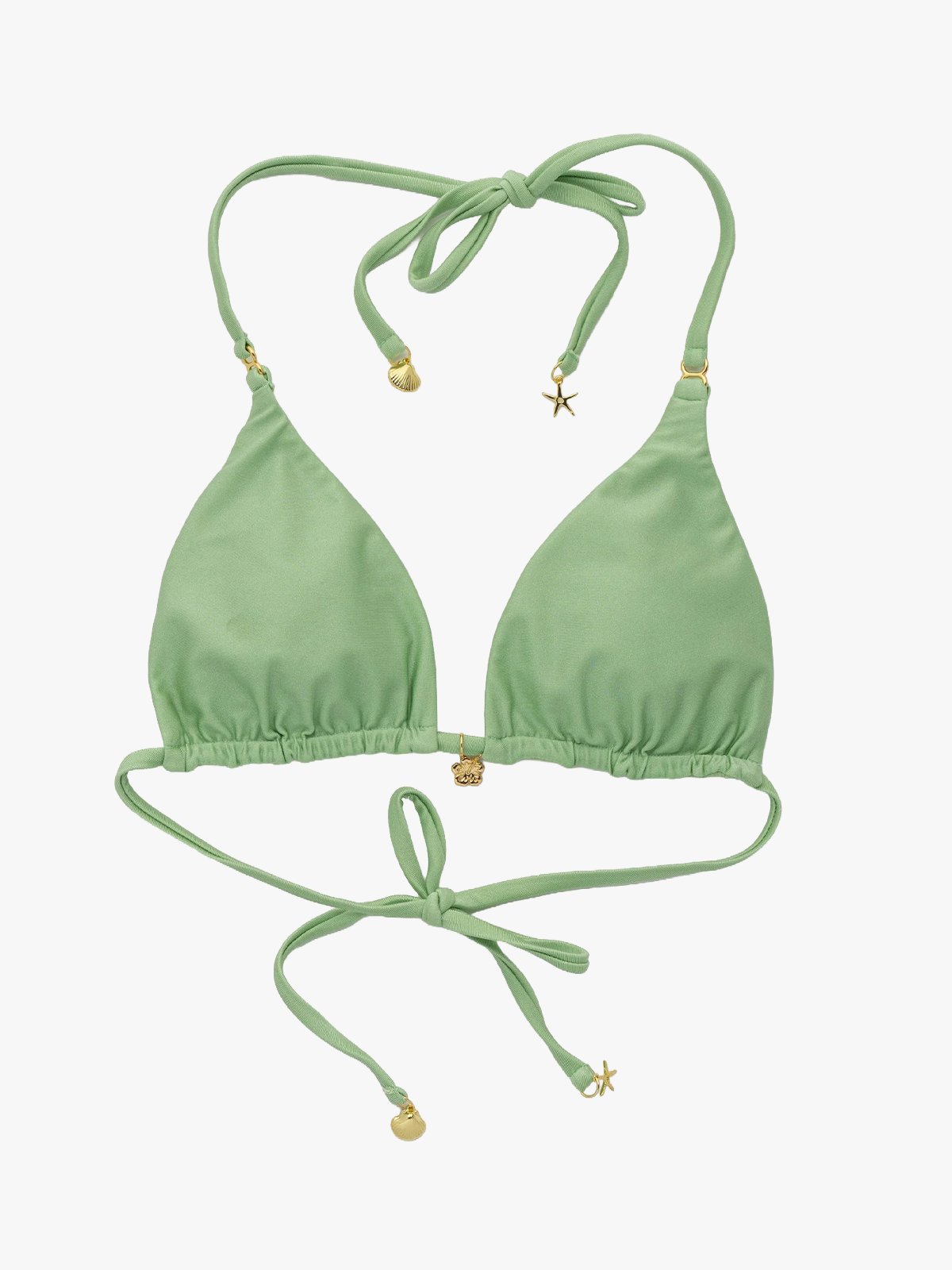 Leonore Swimwear Moana Bikini Top Moana Spring Green