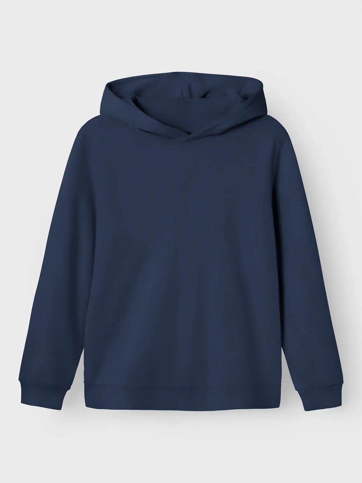 LMTD Nizu Long Sleeve Brushed Sweat W. Hood Navy Blazer