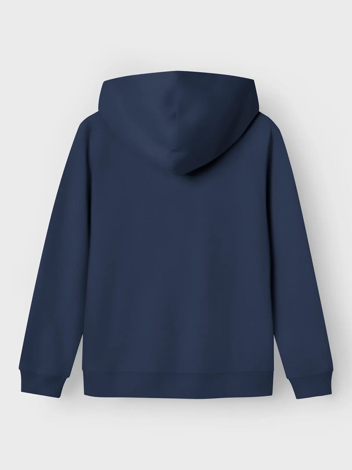 LMTD Nizu Long Sleeve Brushed Sweat W. Hood Navy Blazer