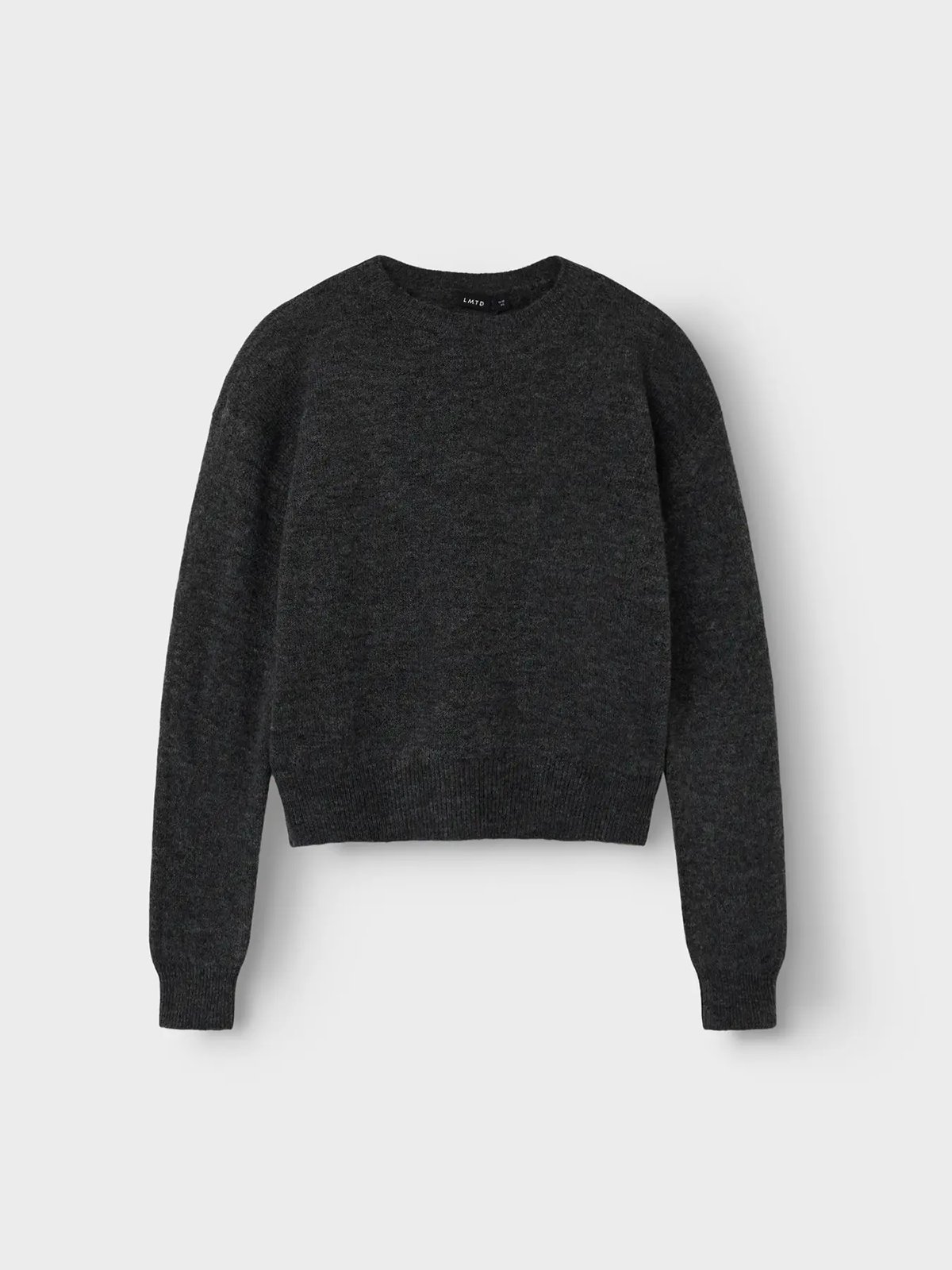 LMTD Lodet Long Sleeve Short Knit Raven