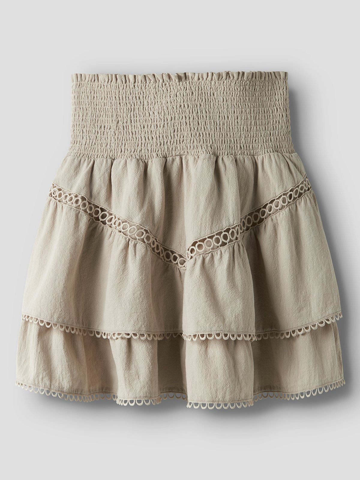 LMTD Hosta Short Skirt Beige