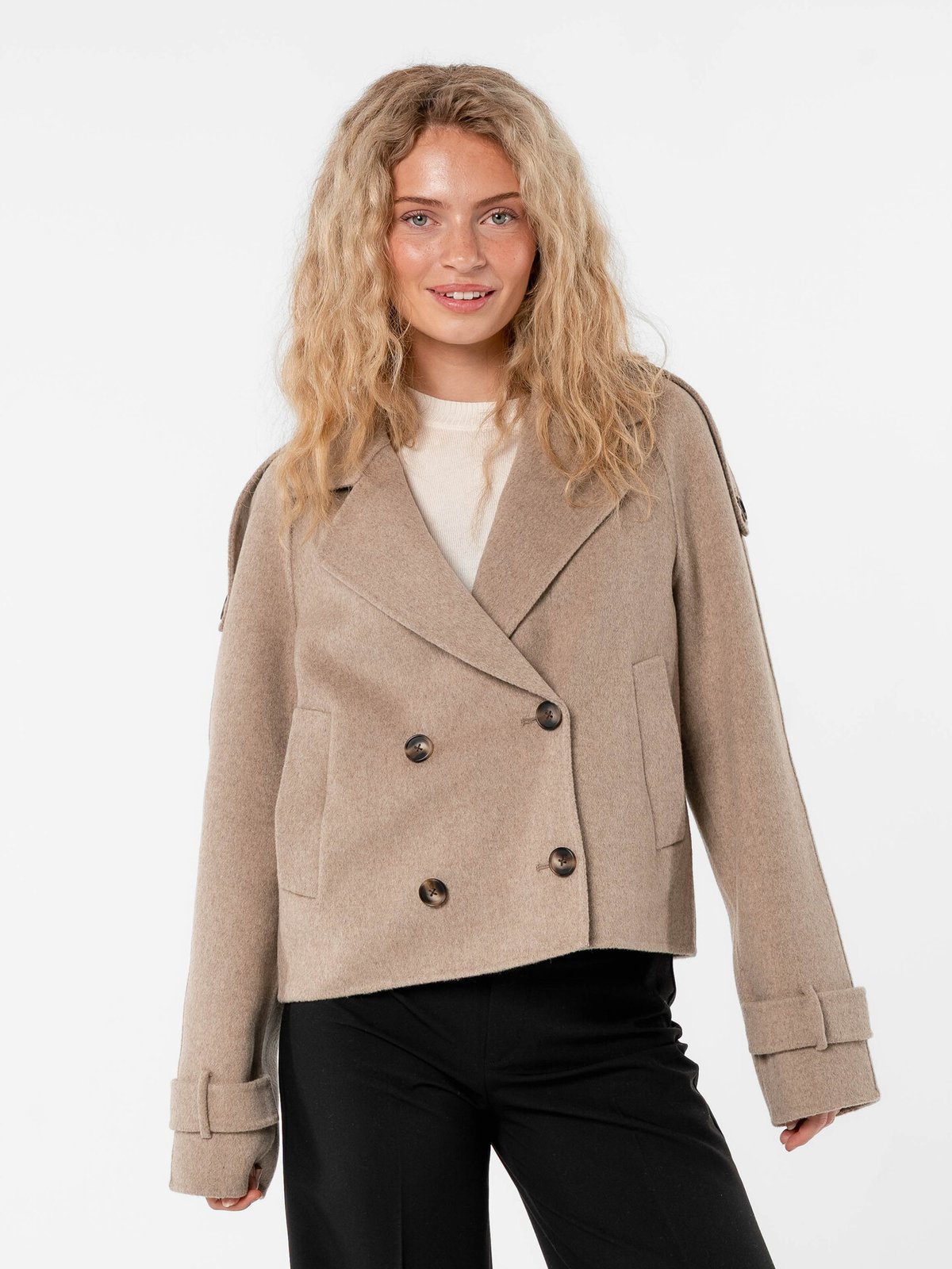 Løøv Oak Coat Beige