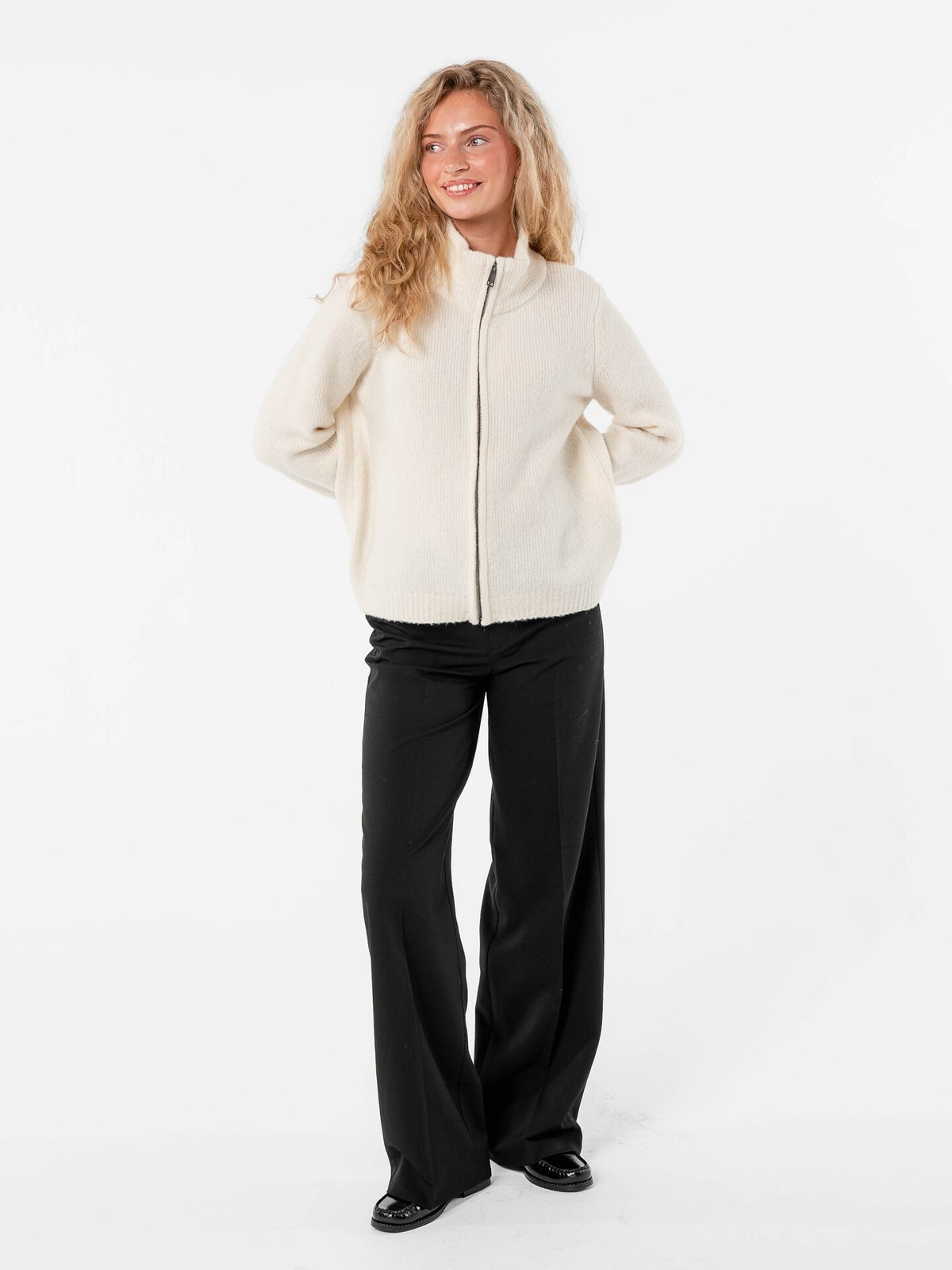 Løøv Hazel Zip Cardigan Cotton
