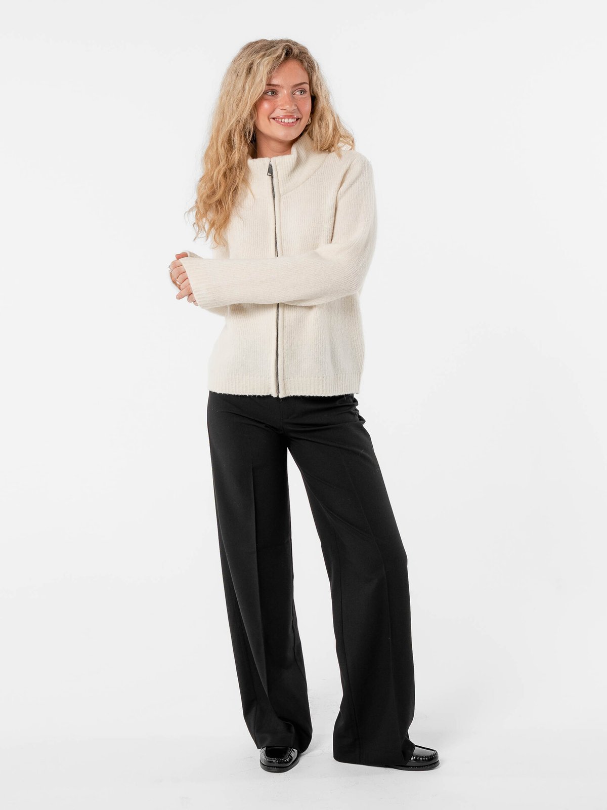 Løøv Hazel Zip Cardigan Cotton