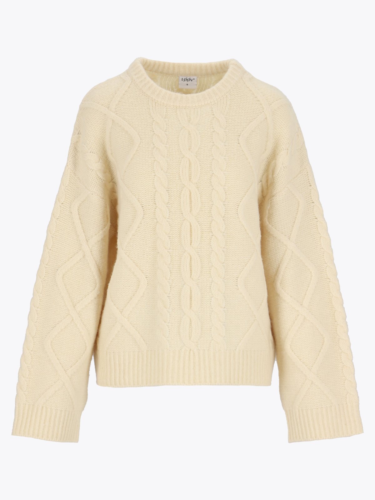 Løøv Magnolia Cable Sweater Cotton