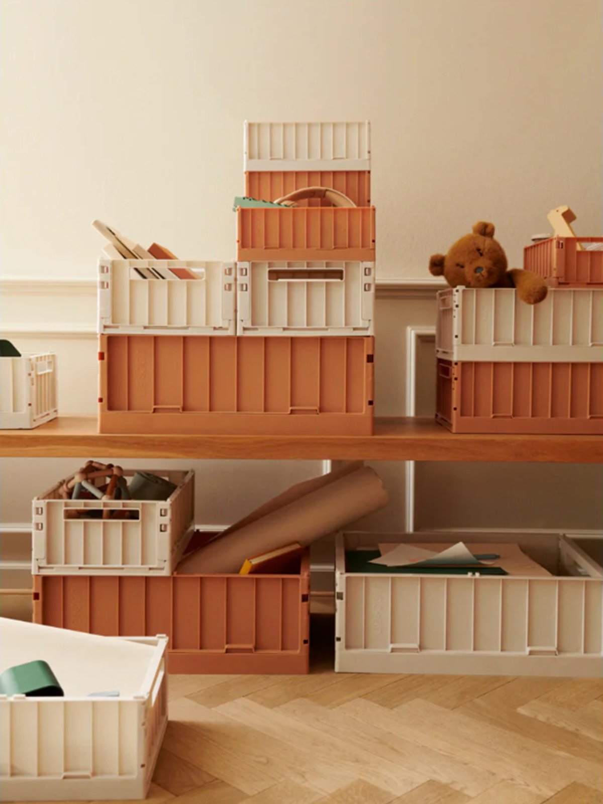 Liewood Weston Storage Box L Sandy