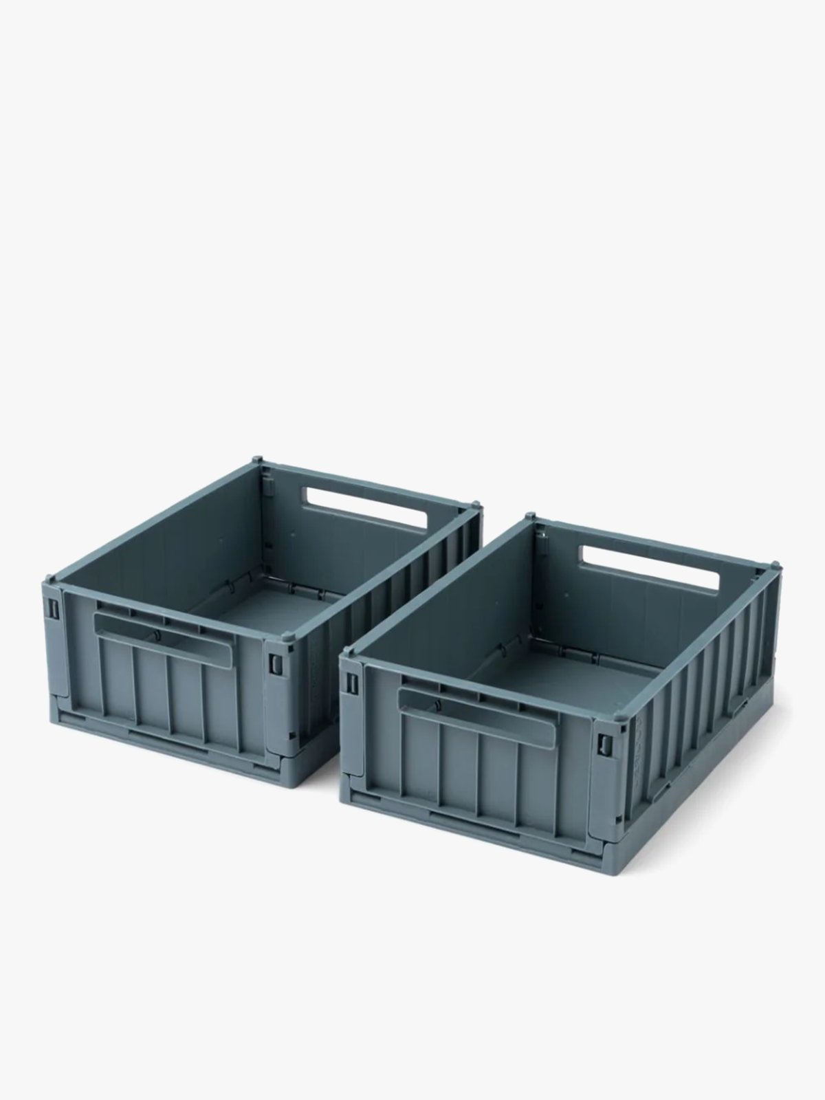 Liewood Weston Storage Box Small 2-pack Whale Blue
