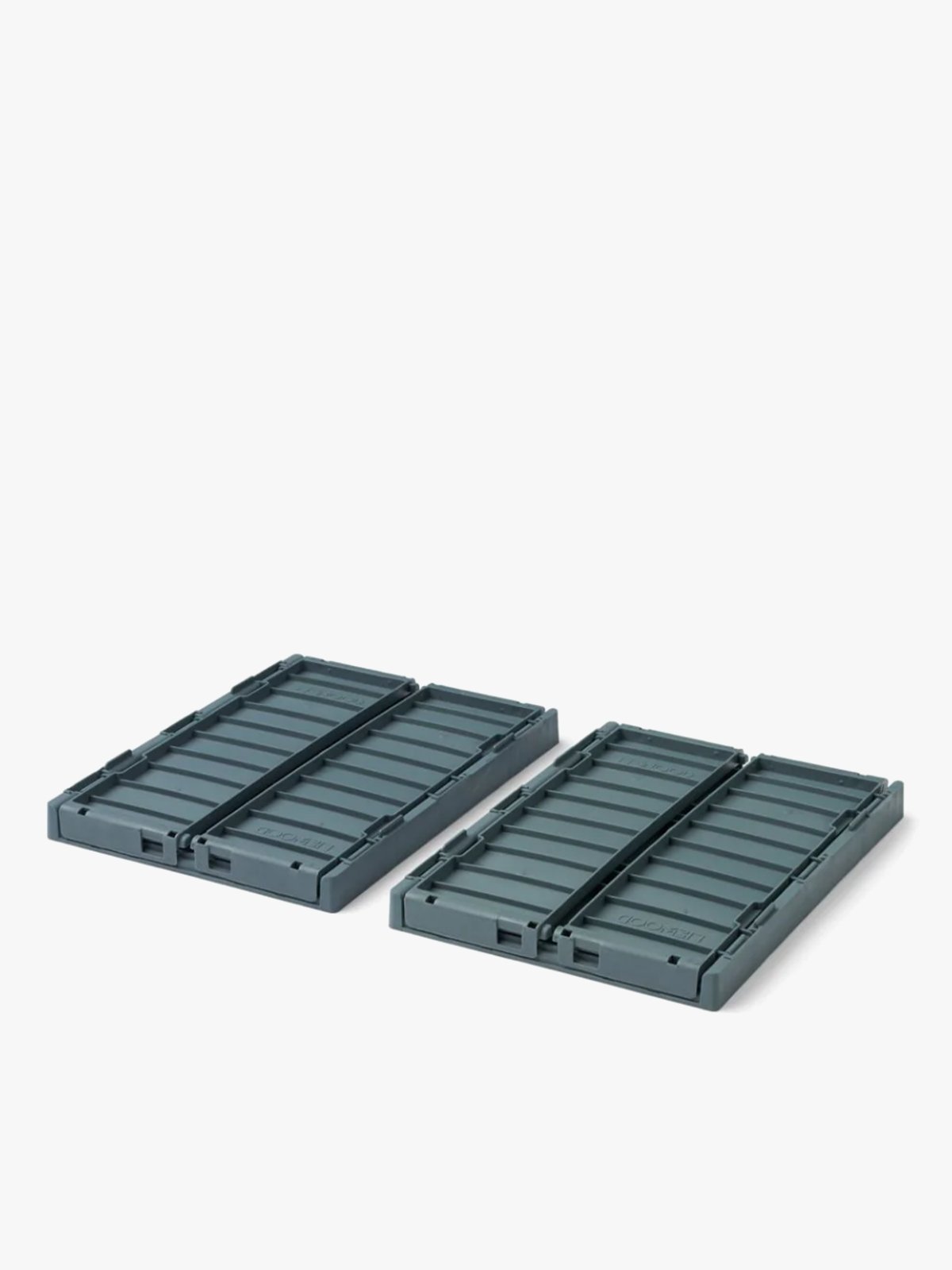 Liewood Weston Storage Box Small 2-pack Whale Blue