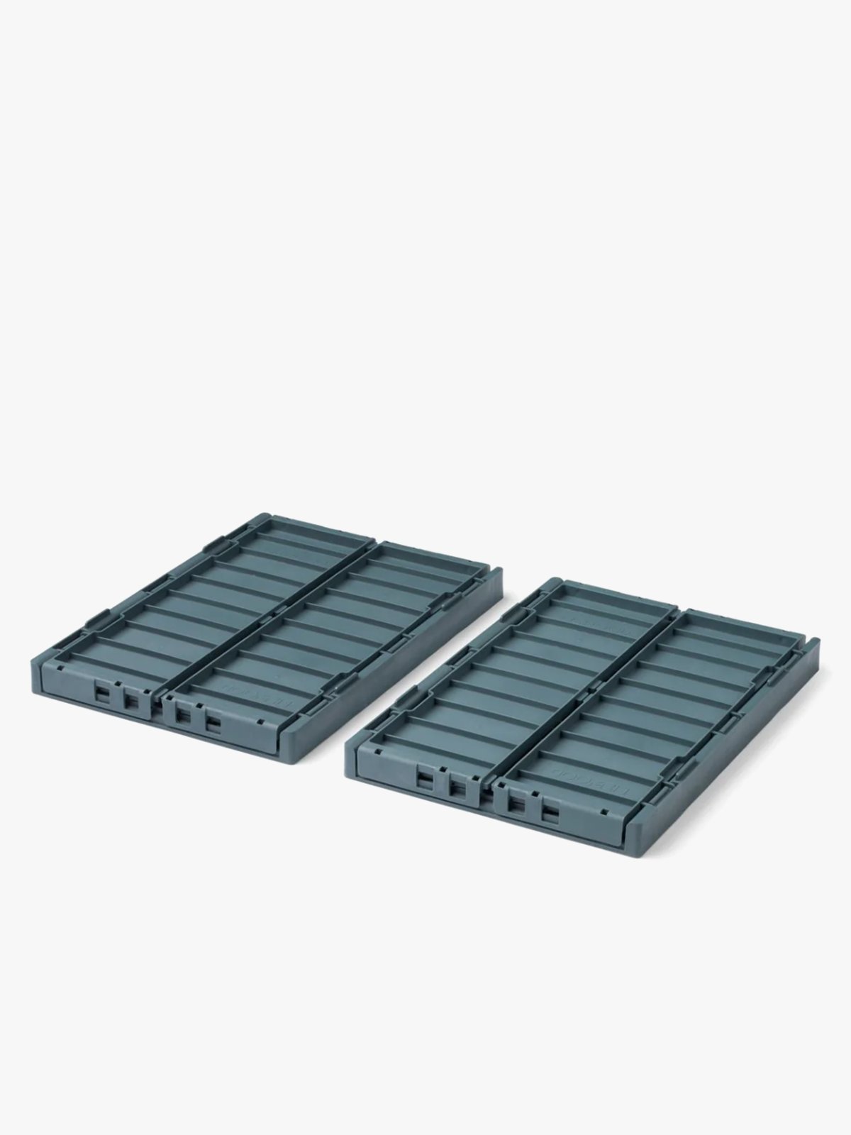 Liewood Weston Storage Box Medium 2-pack Whale Blue