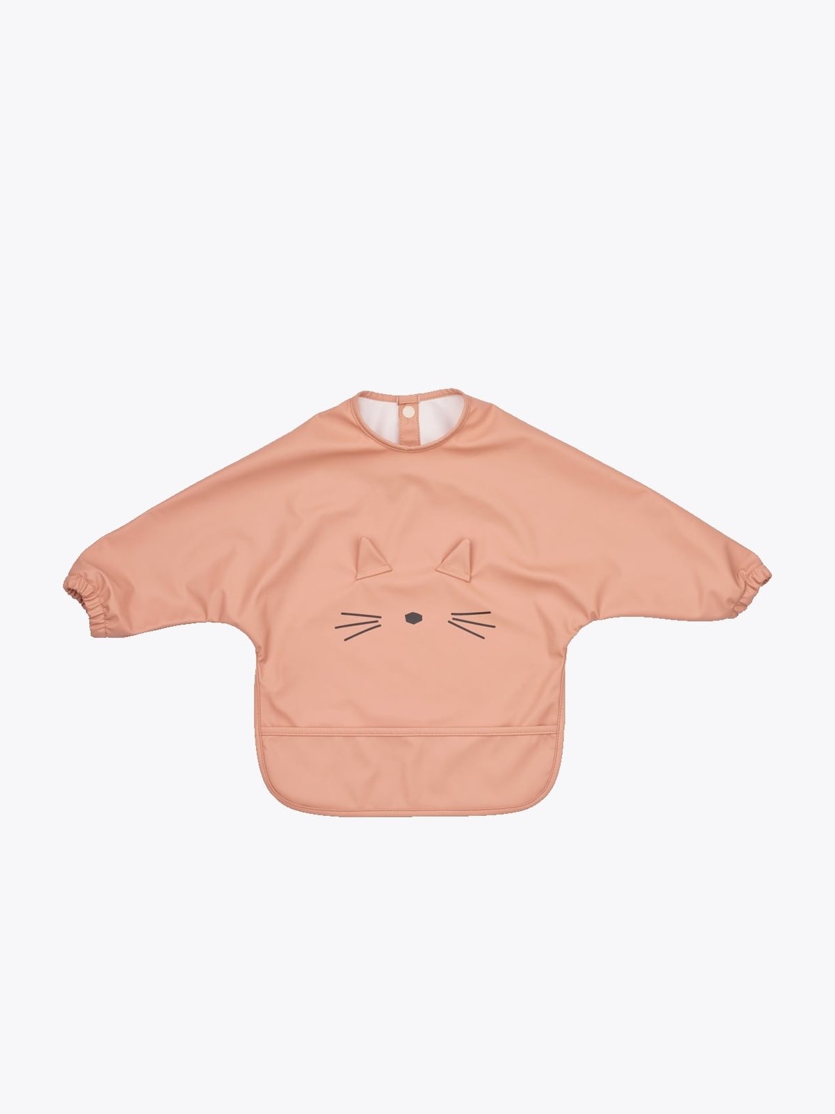 Liewood Merle Printed Cape Bib Cat Tuscany Rose
