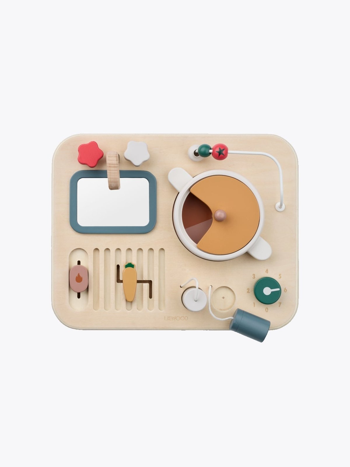 Liewood Magnus Little Chef Play Board Sandy Multi Mix