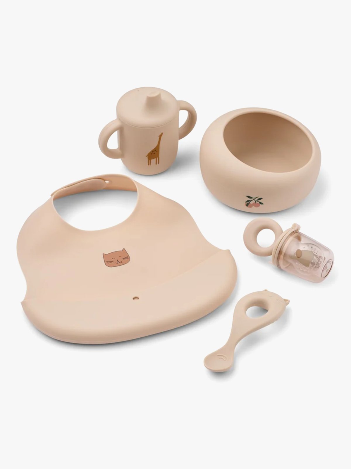 Liewood Mileah Baby Mealtime Set Apple blossom