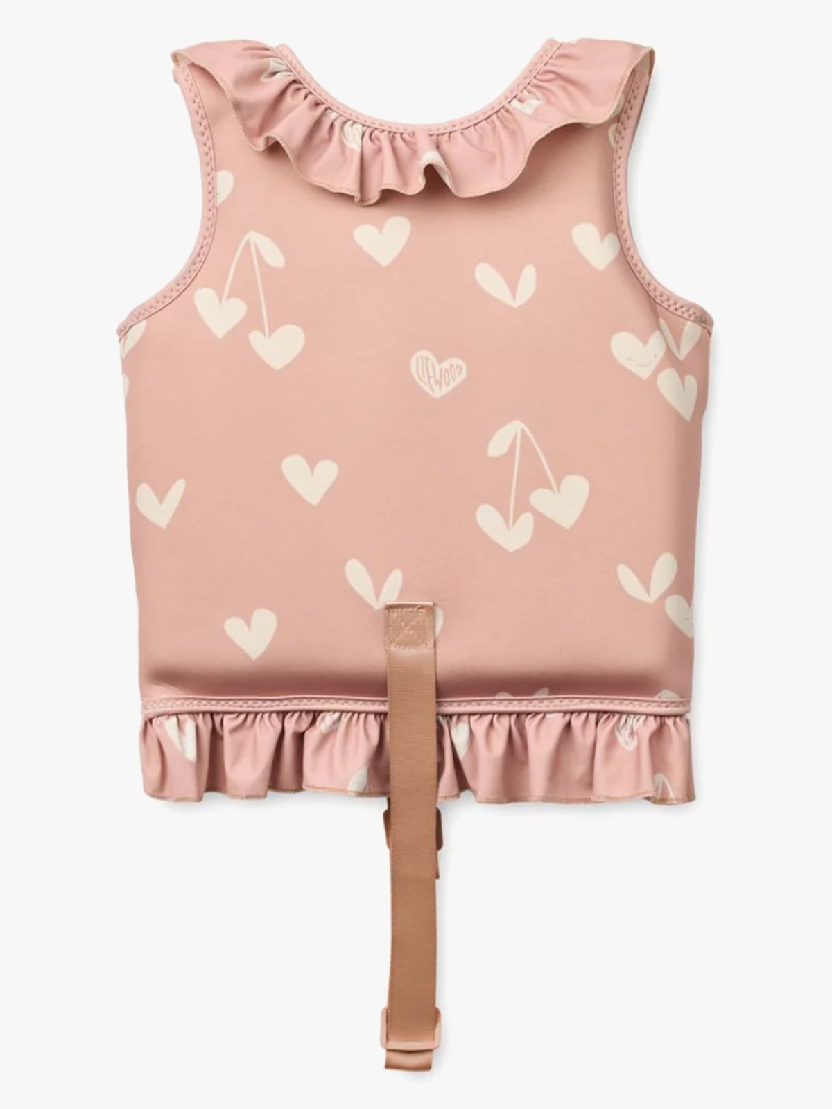 Liewood Dove Swim Vest w Frill Sweethearts / Pale tuscany
