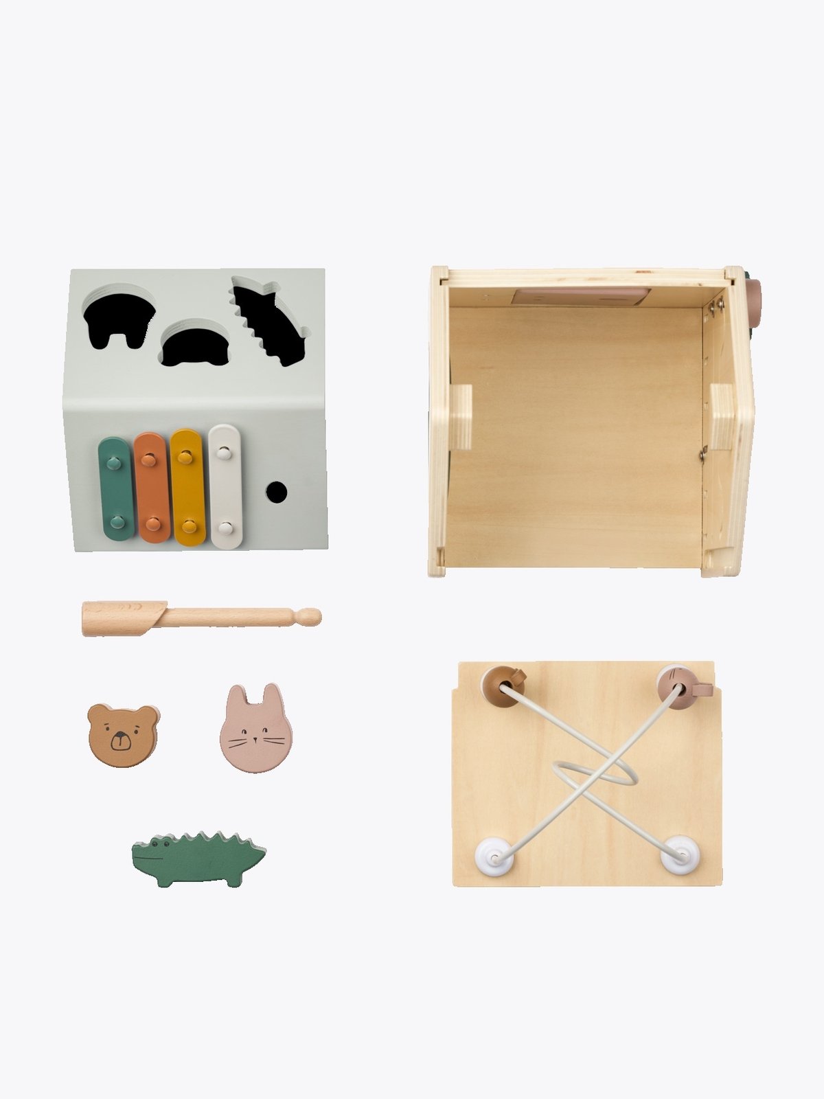 Liewood Lucas Activity Cube Tuscany Rose Multi Mix