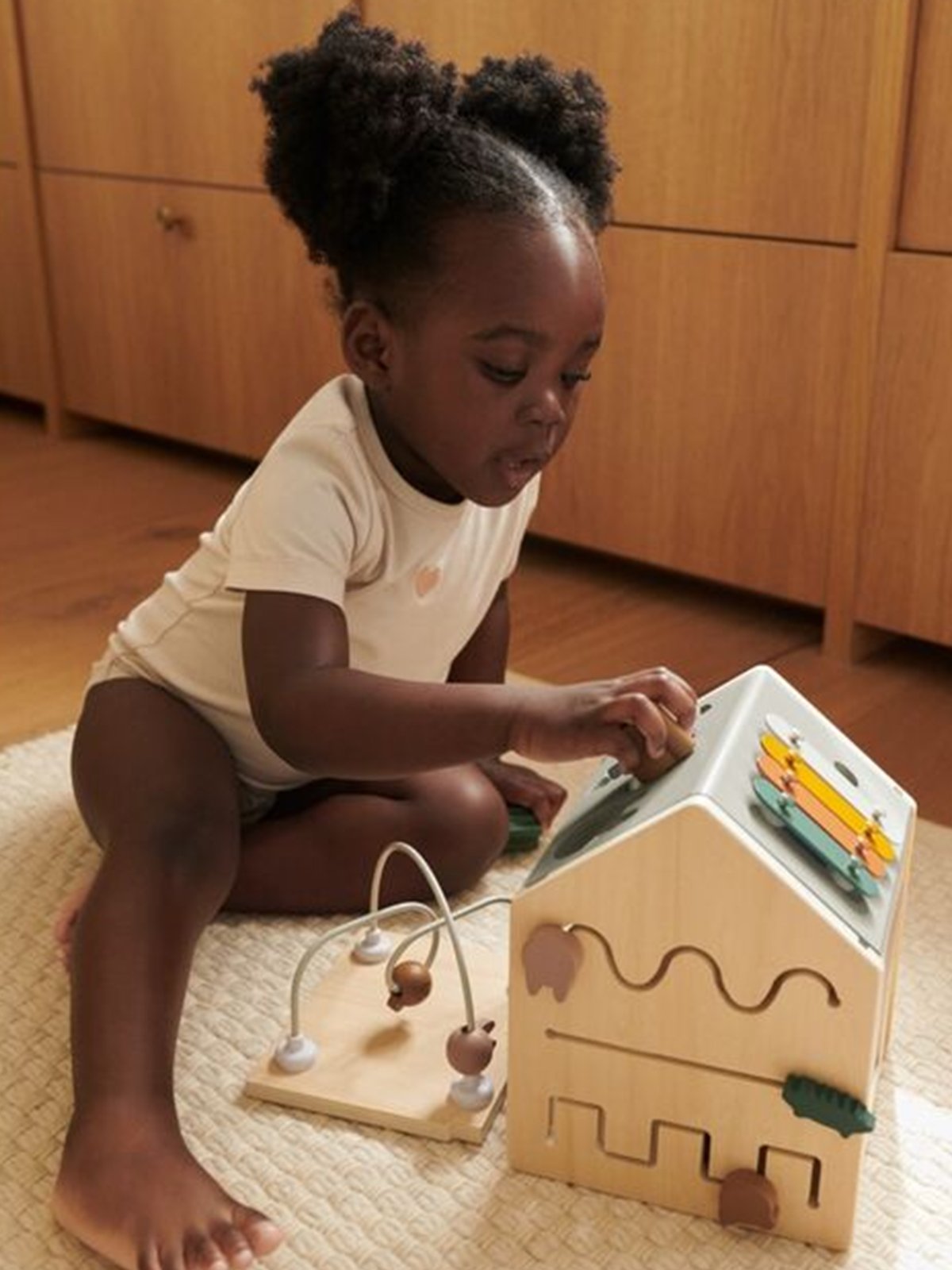Liewood Lucas Activity Cube Tuscany Rose Multi Mix