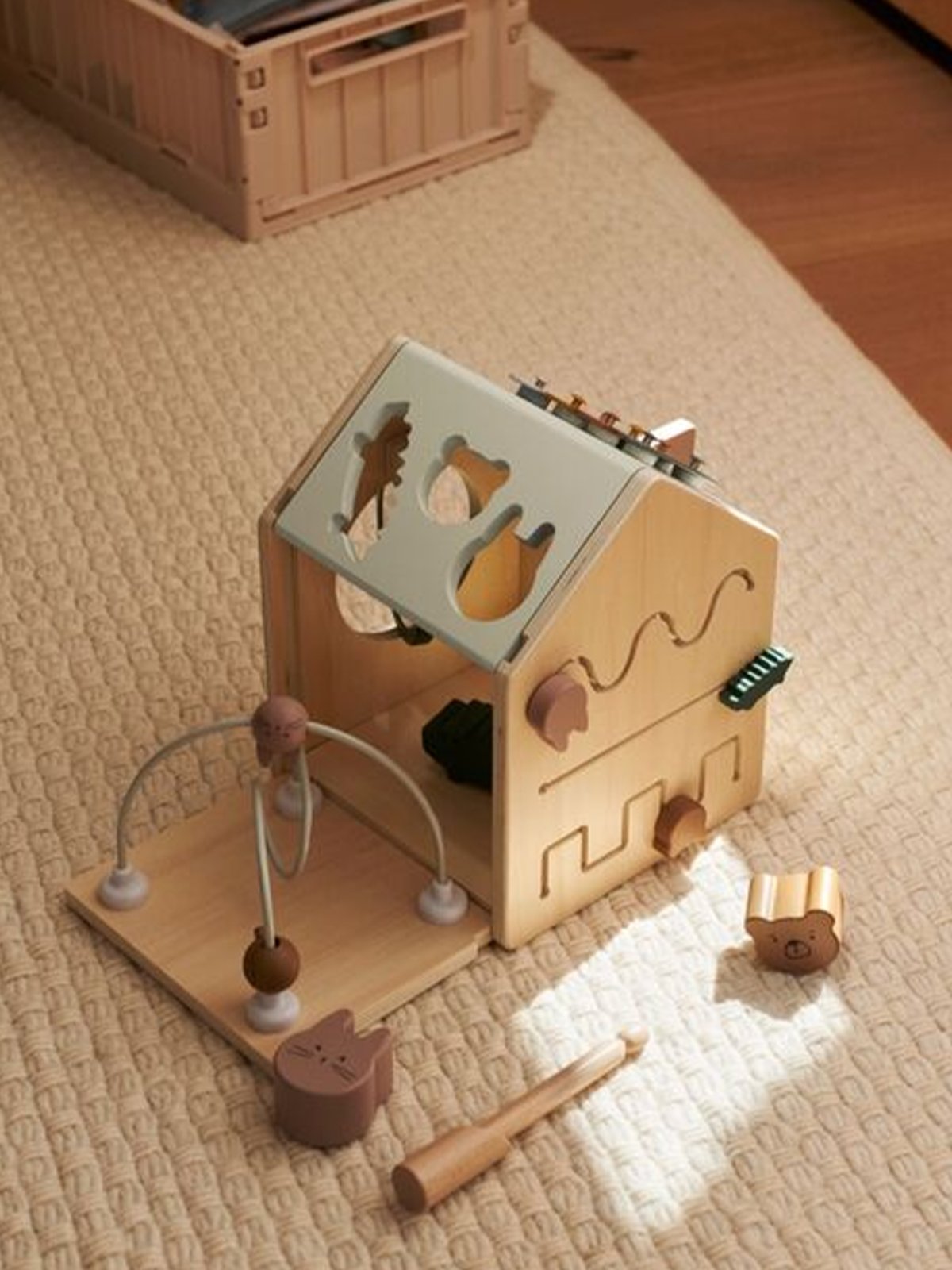 Liewood Lucas Activity Cube Tuscany Rose Multi Mix