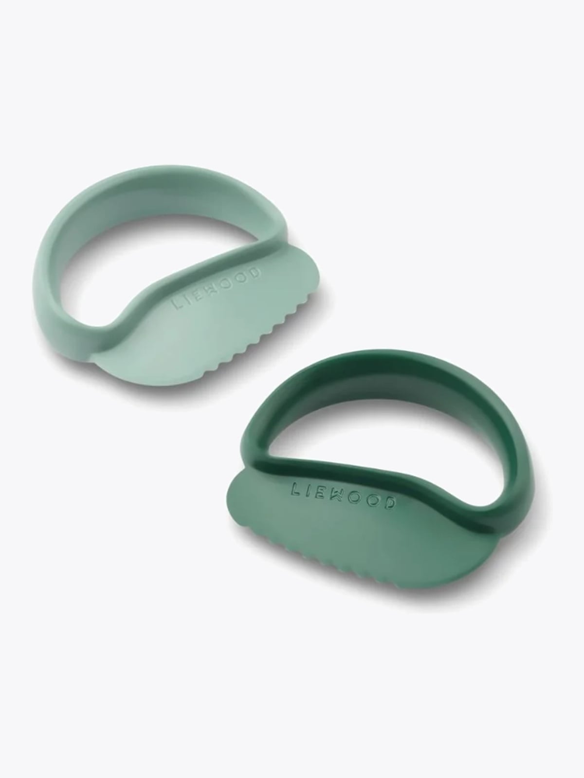 Liewood Riven Toddler Safe Cutter 2-Pack Peppermint / Garden Green