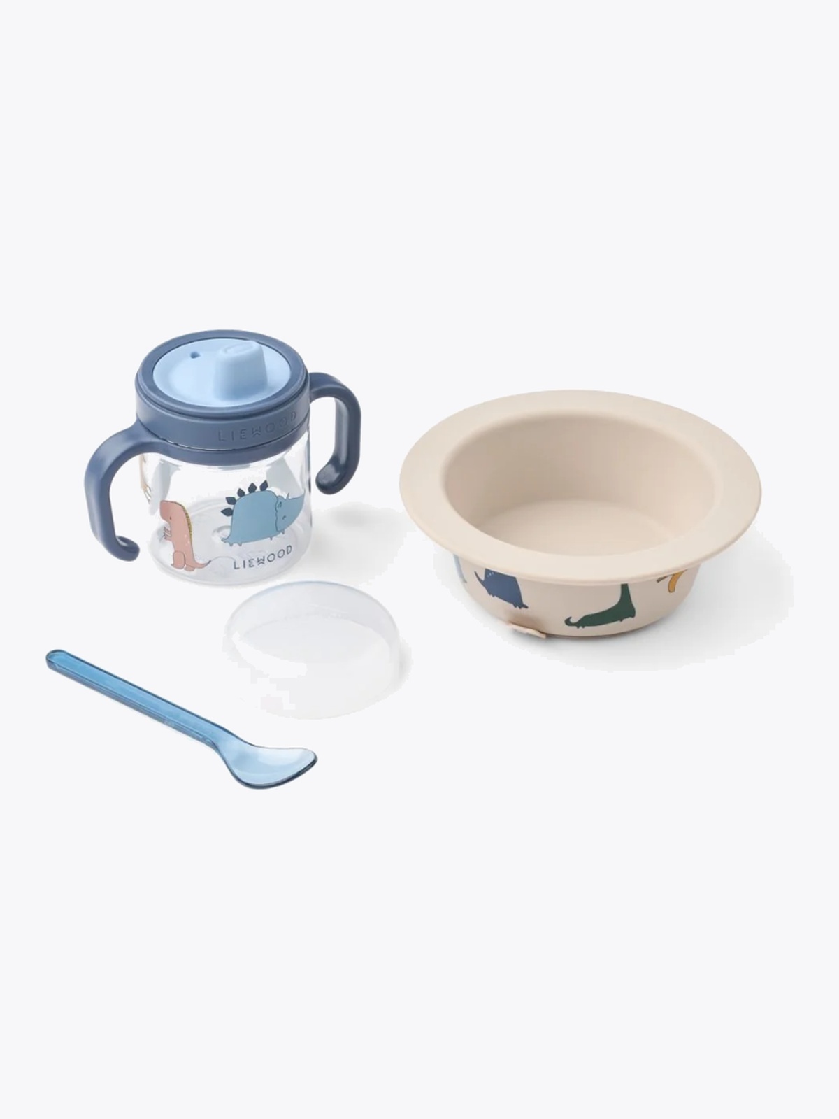 Liewood Becket Tableware Set Dino Roar / Sandy