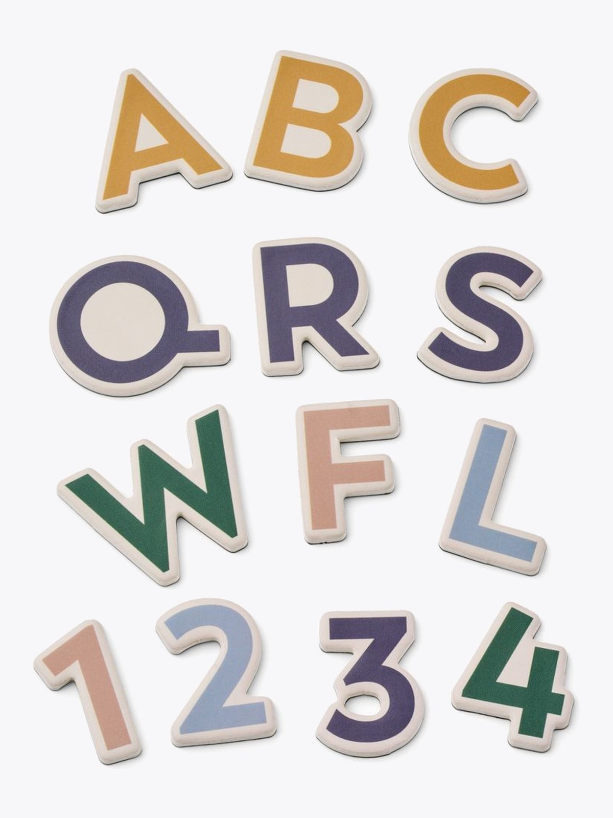Liewood Vento Alphanumeric Magnets - Beige | Getinspired.no