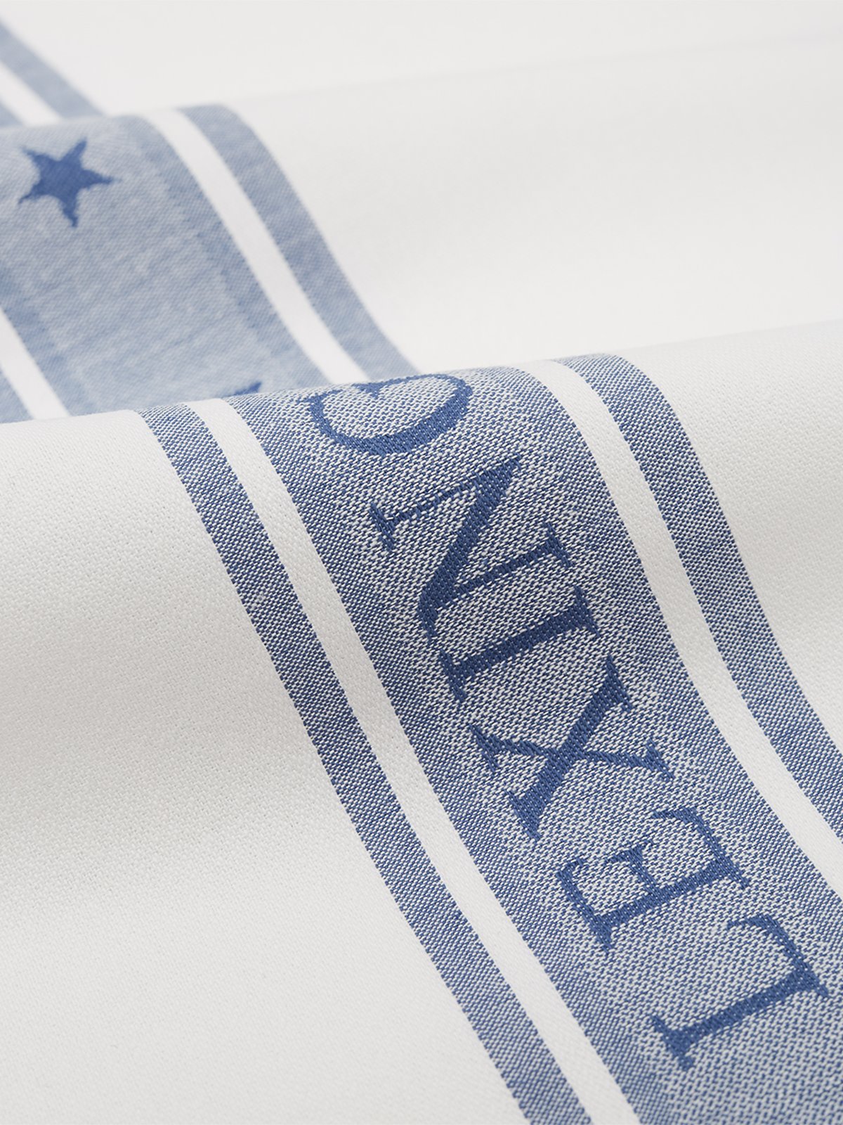 Lexington Icons Cotton Jacquard Star Kitchen Towel 50x70 Hvit