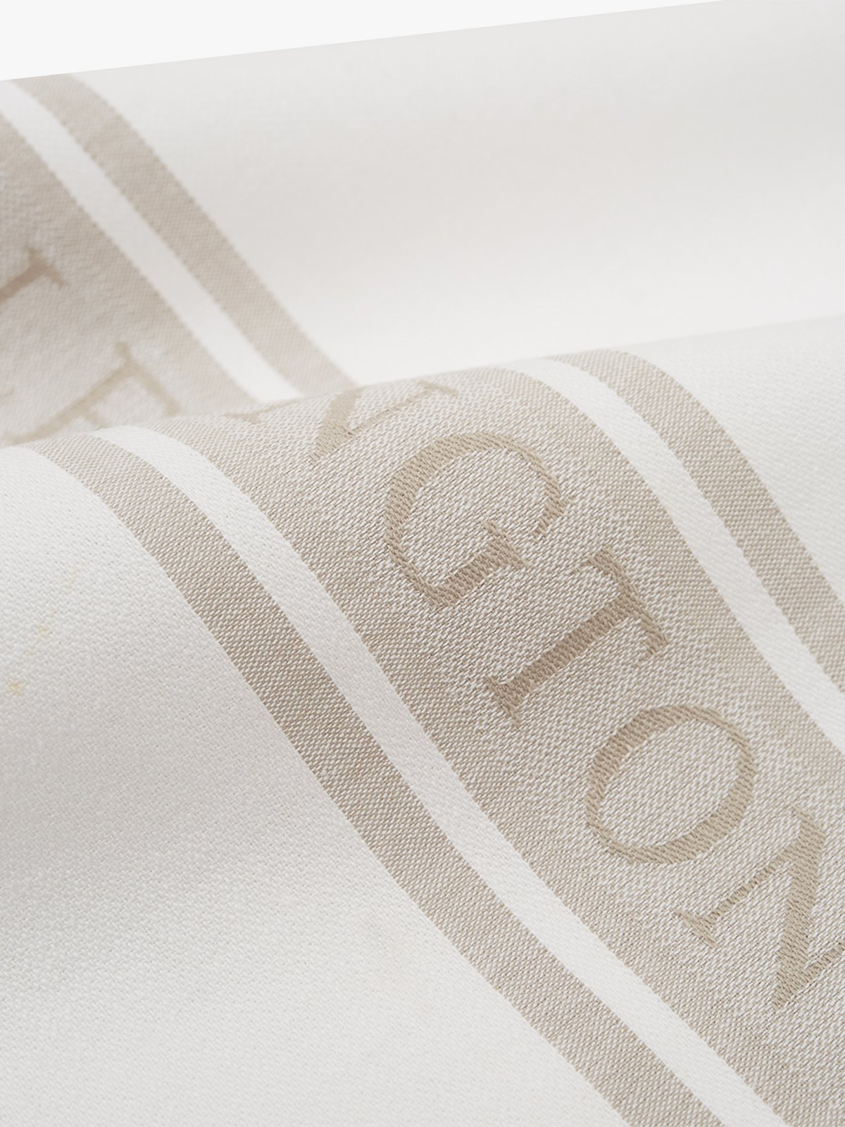 Lexington Icons Cotton Jacquard Star Kitchen Towel 50x70 Beige