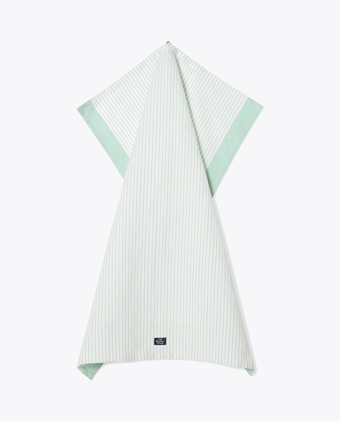Lexington Striped Linen/Cotton Kitchen Towel 50x70 Grønn