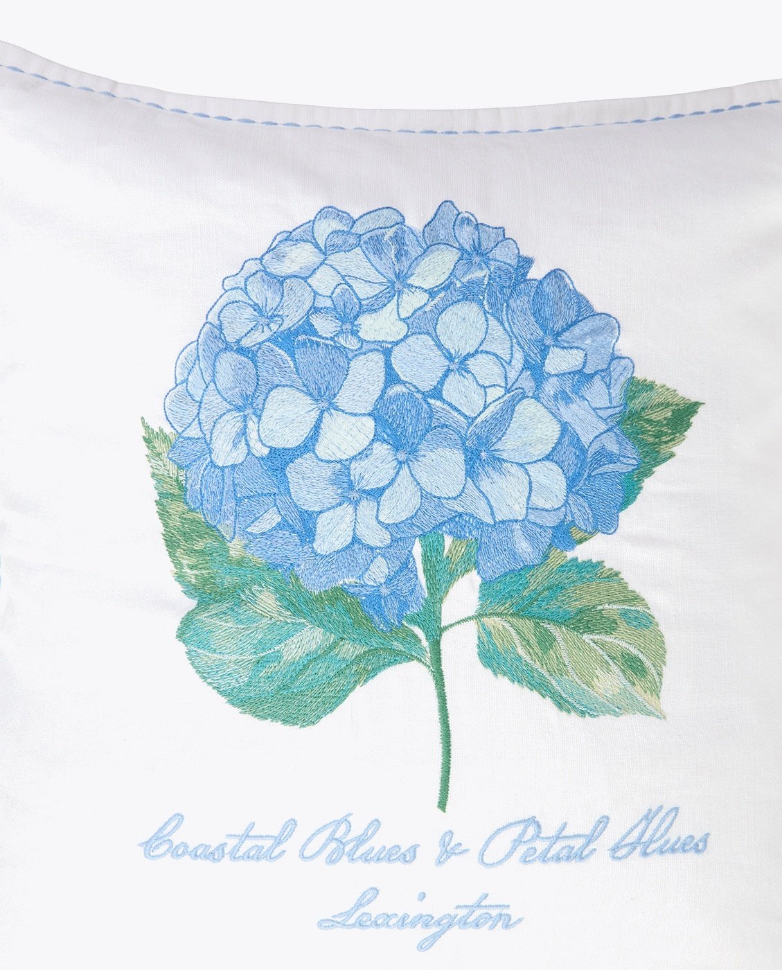 Lexington Floral Embroidered Linen/Cotton Pillow Cover 50x50 Flerfarget