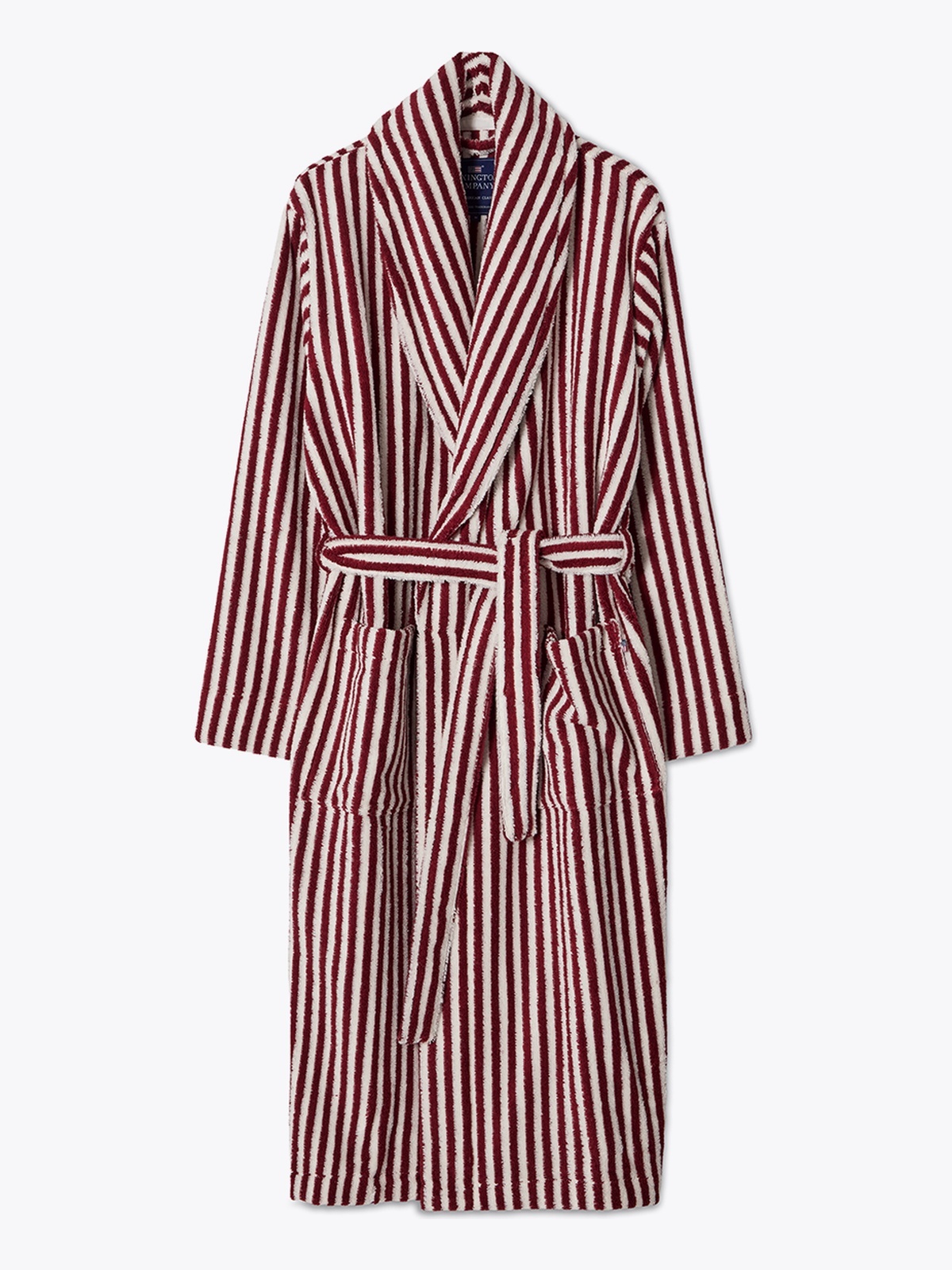 Lexington Quinn Cotton-Mix Hoodie Robe Lilla