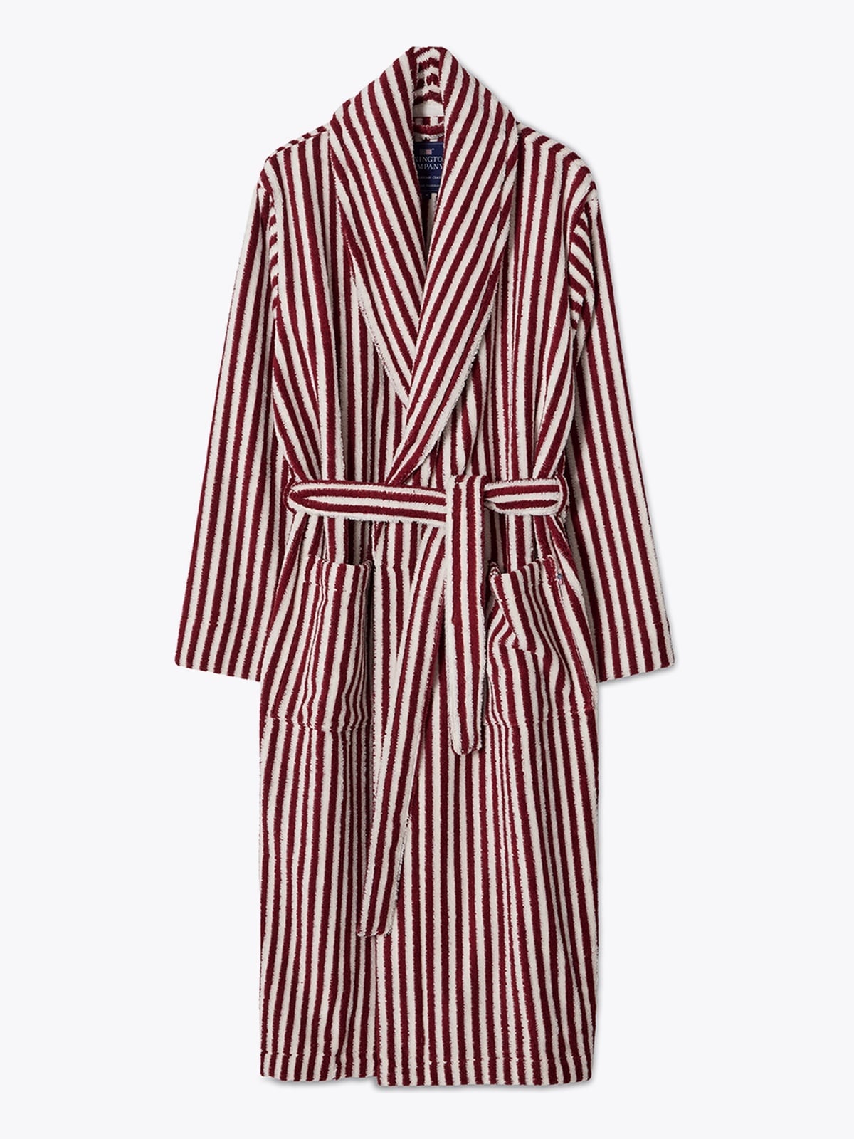 Lexington Quinn Cotton-Mix Hoodie Robe Lilla