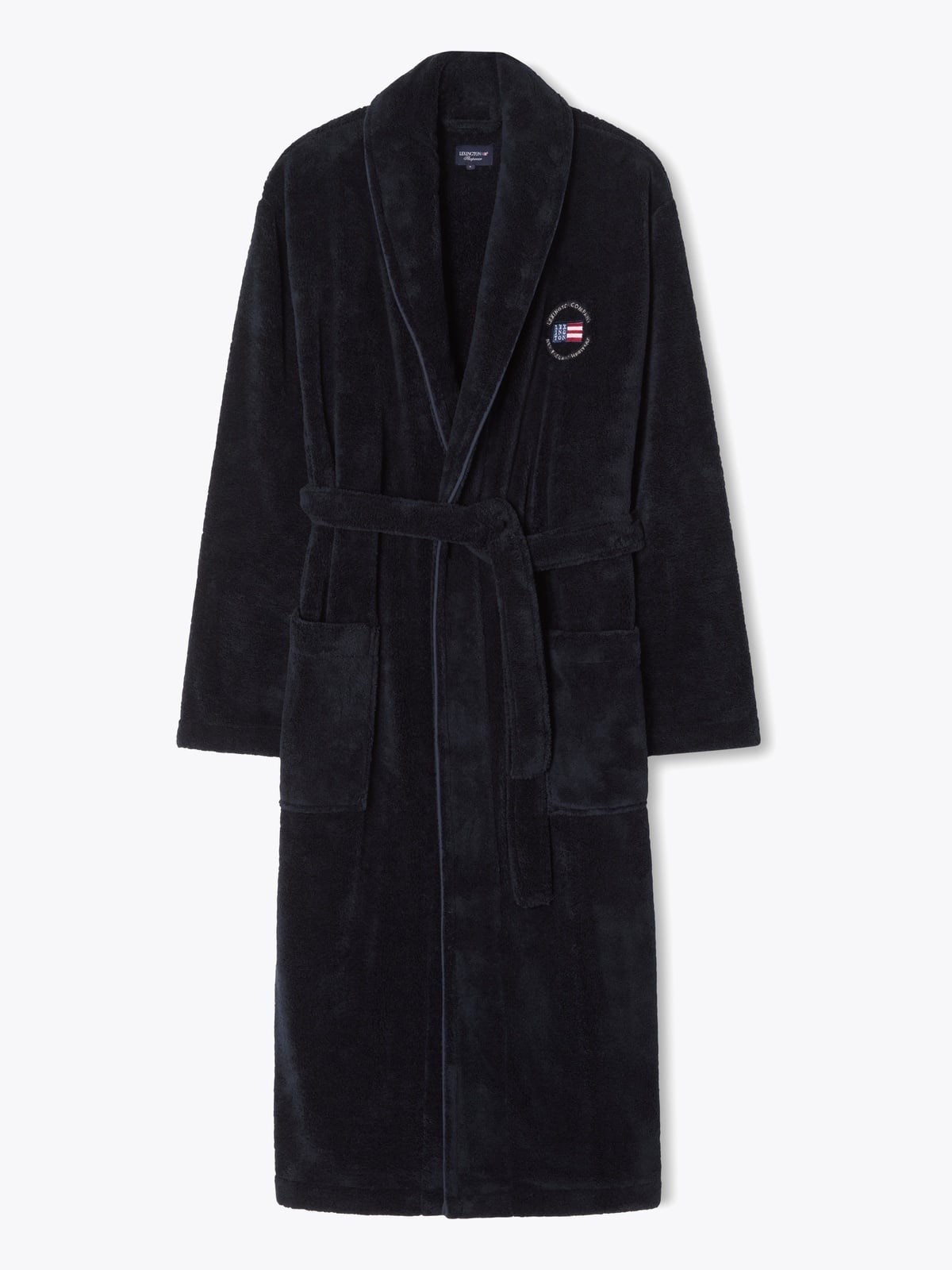 Lexington Unisex Fleece Robe Blå