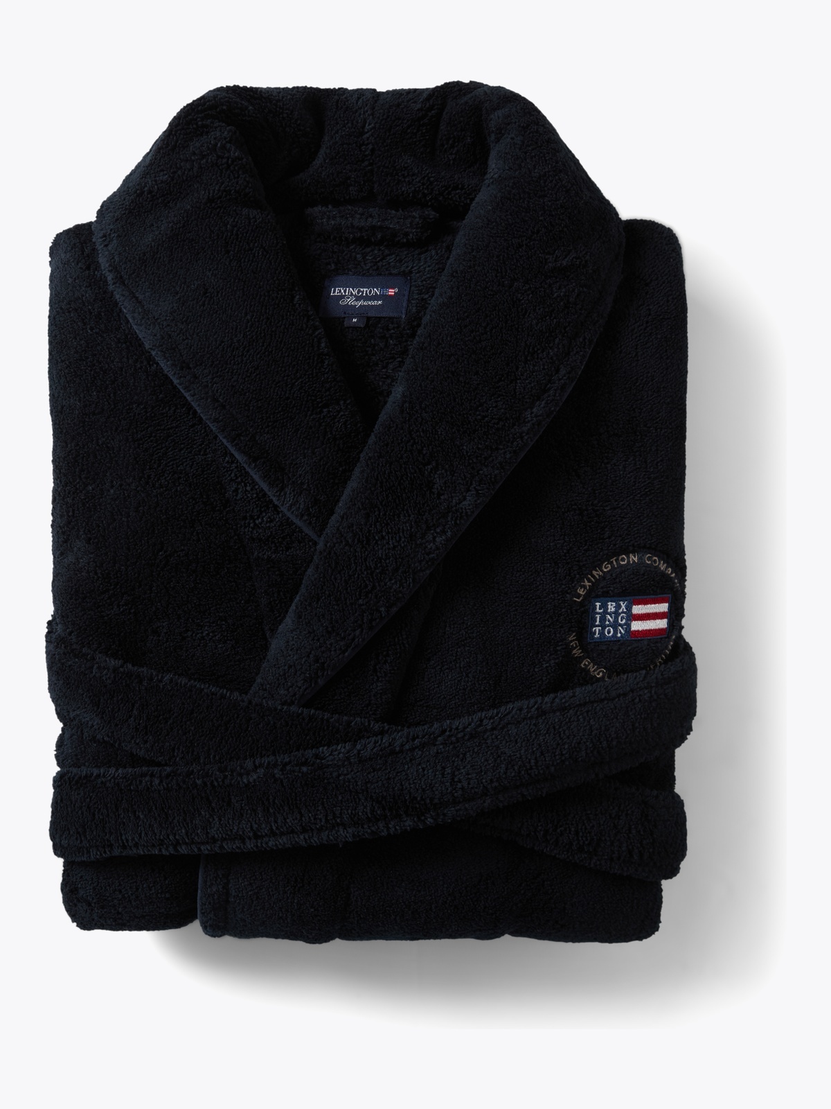 Lexington Unisex Fleece Robe Blå