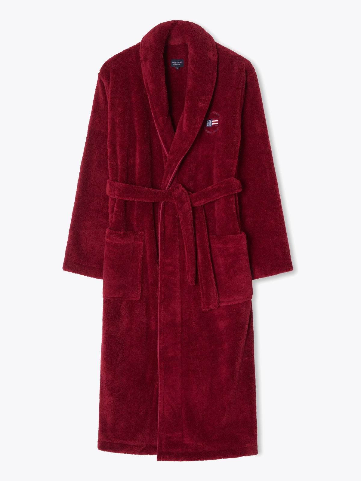 Lexington Unisex Fleece Robe Rød
