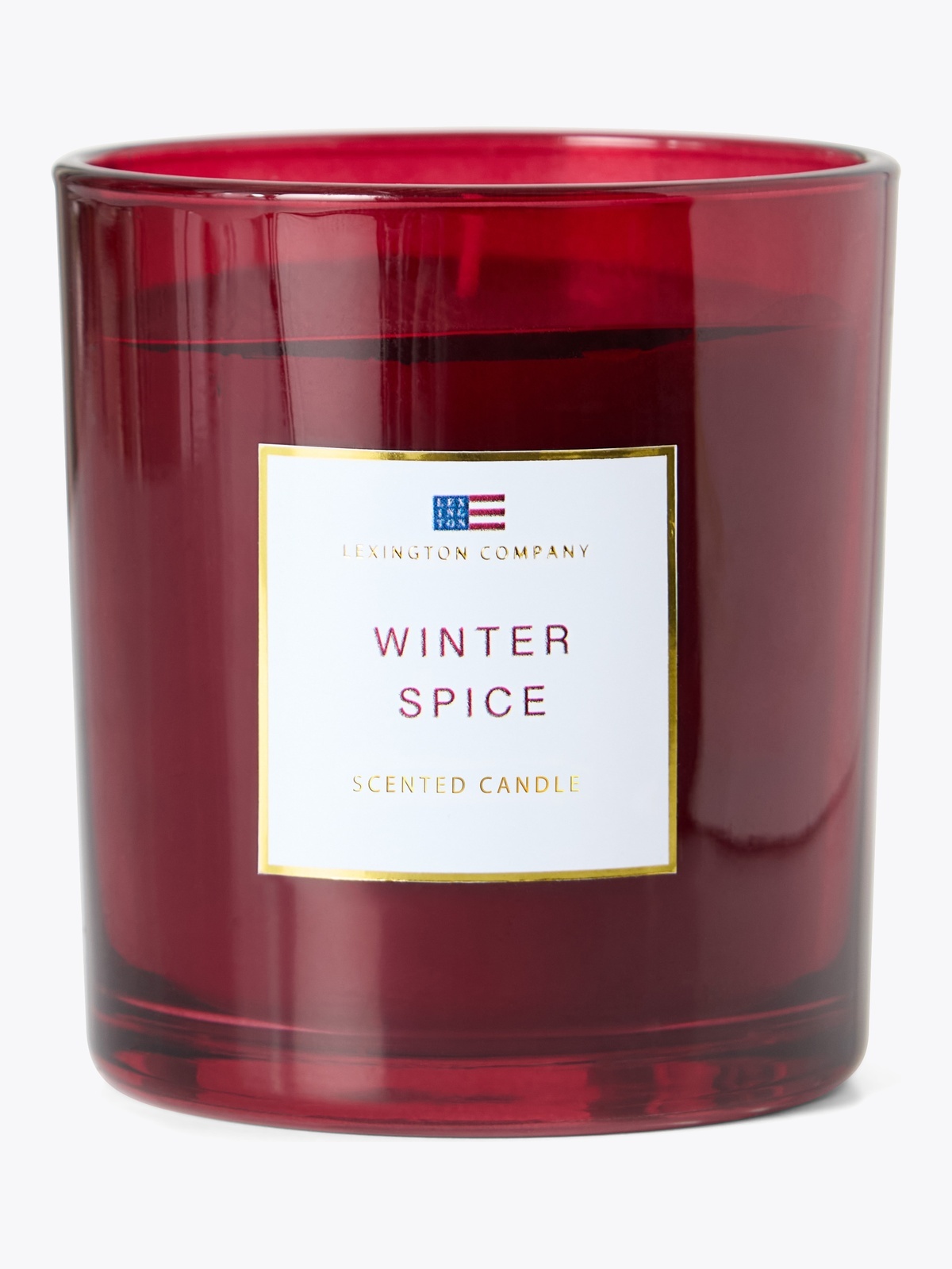 Lexington Winter Spice Scented Candle Rød