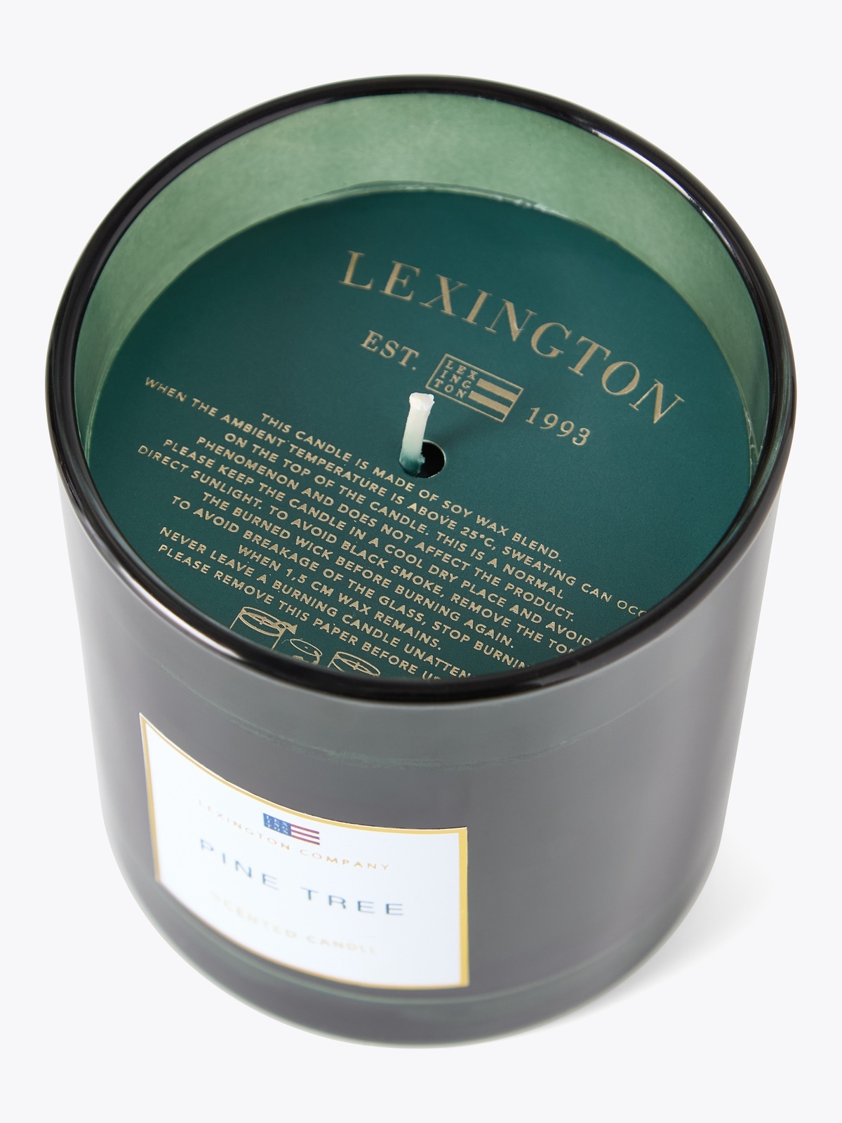 Lexington Pine Tree Scented Candle Grønn