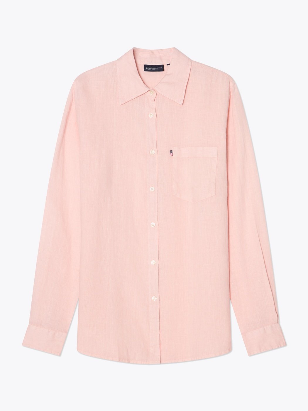 Lexington Classic Linen Shirt Light Pink