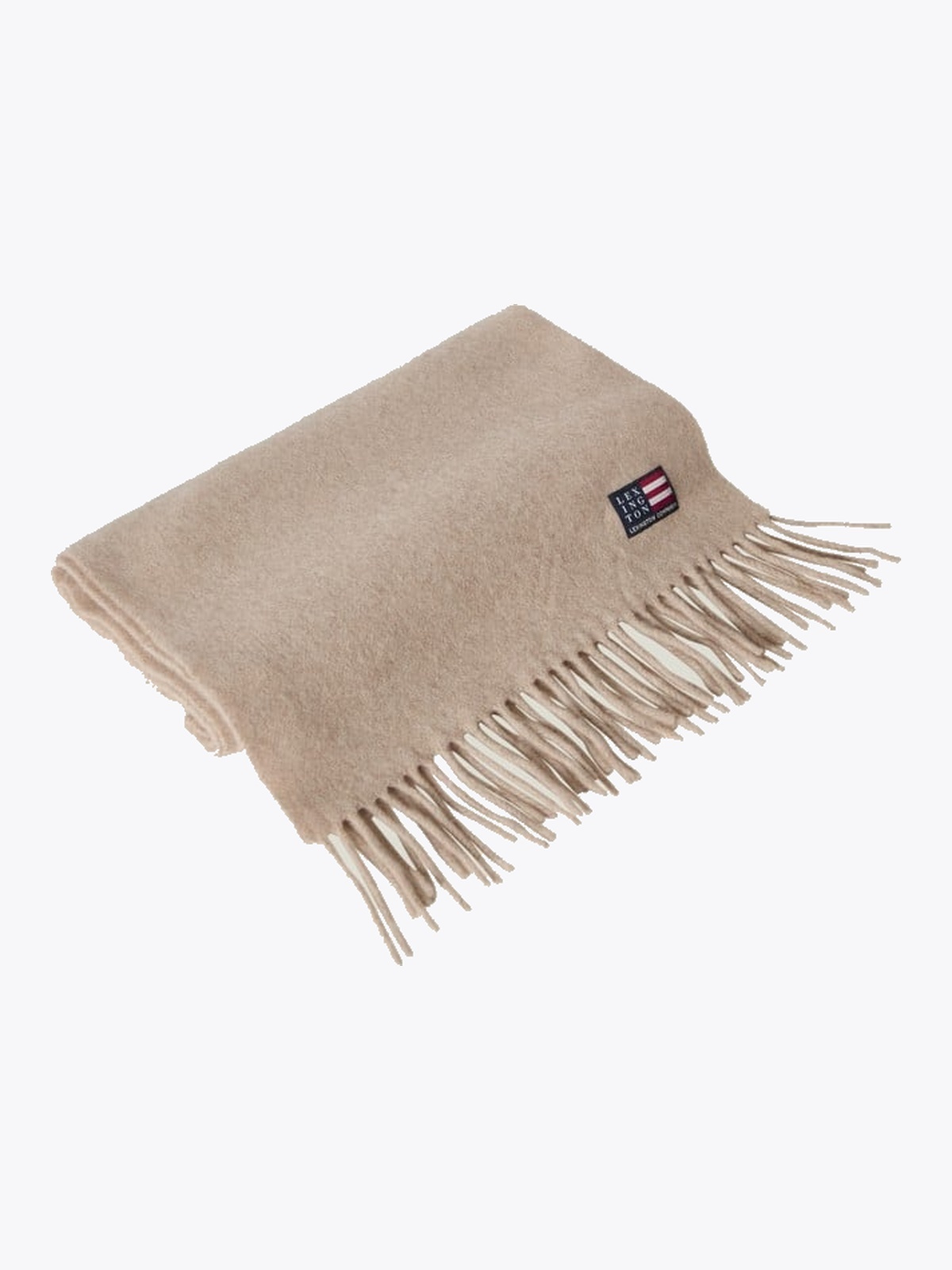 Lexington Recycled Wool Blend Scarf Brun