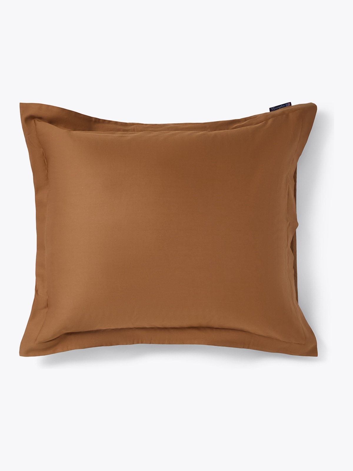 Lexington Fudge Solid Cotton Sateen Bed Set 140x200/50x70 Brun