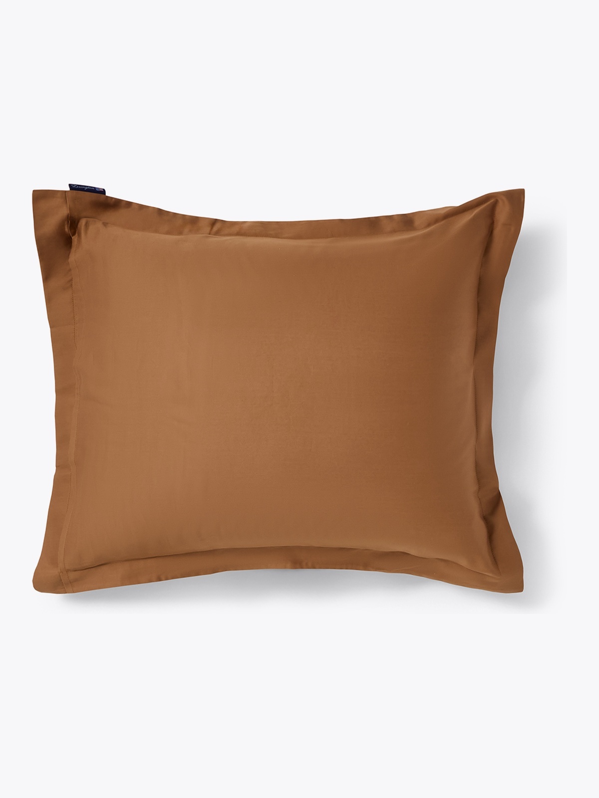 Lexington Fudge Solid Cotton Sateen Bed Set 140x200/50x70 Brun