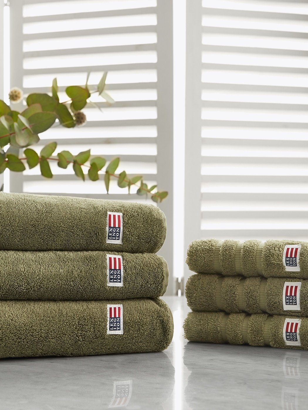 Lexington Original Towel 50x70 Dusty Olive