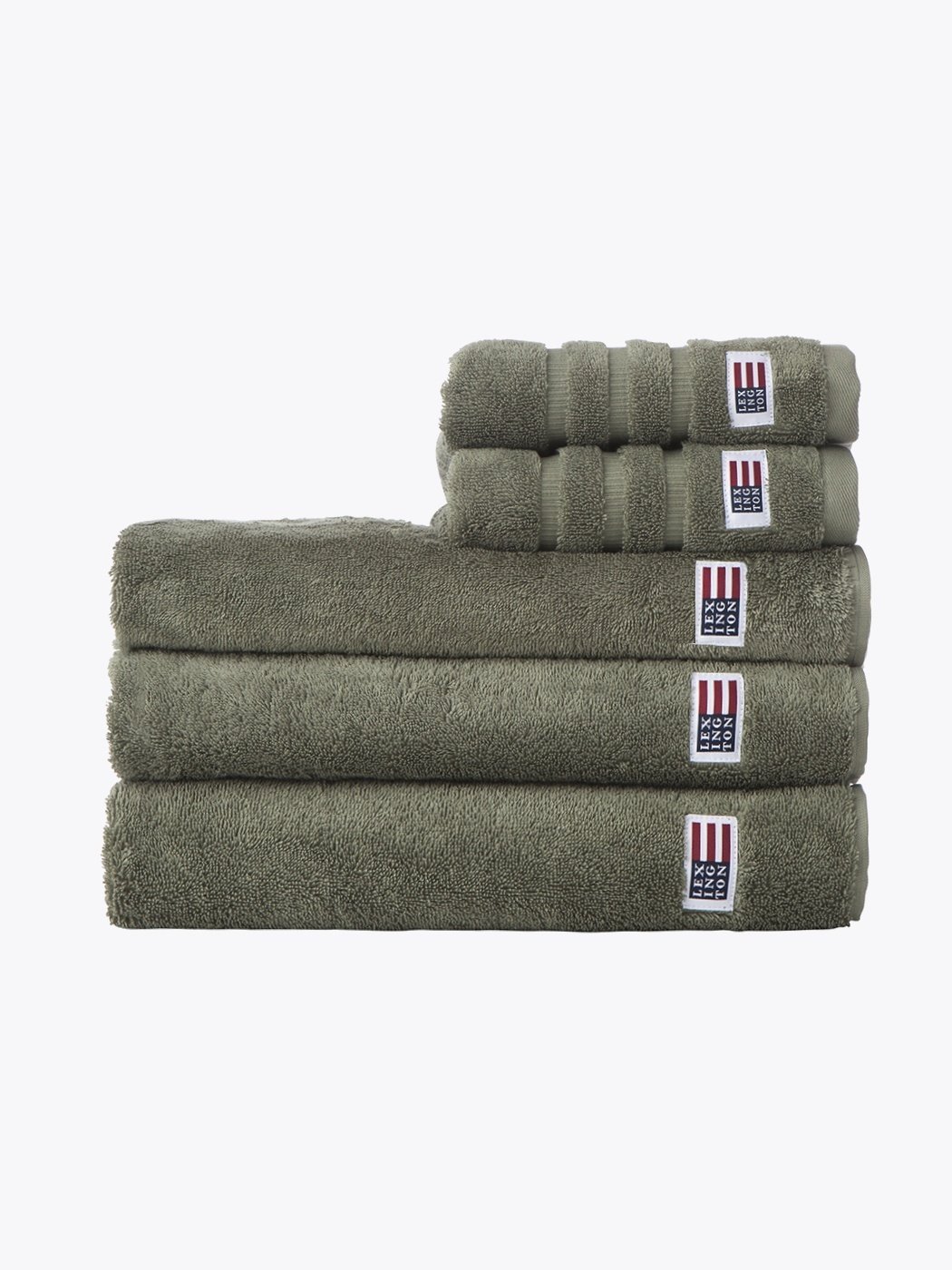 Lexington Original Towel 70x130 Dusty Olive