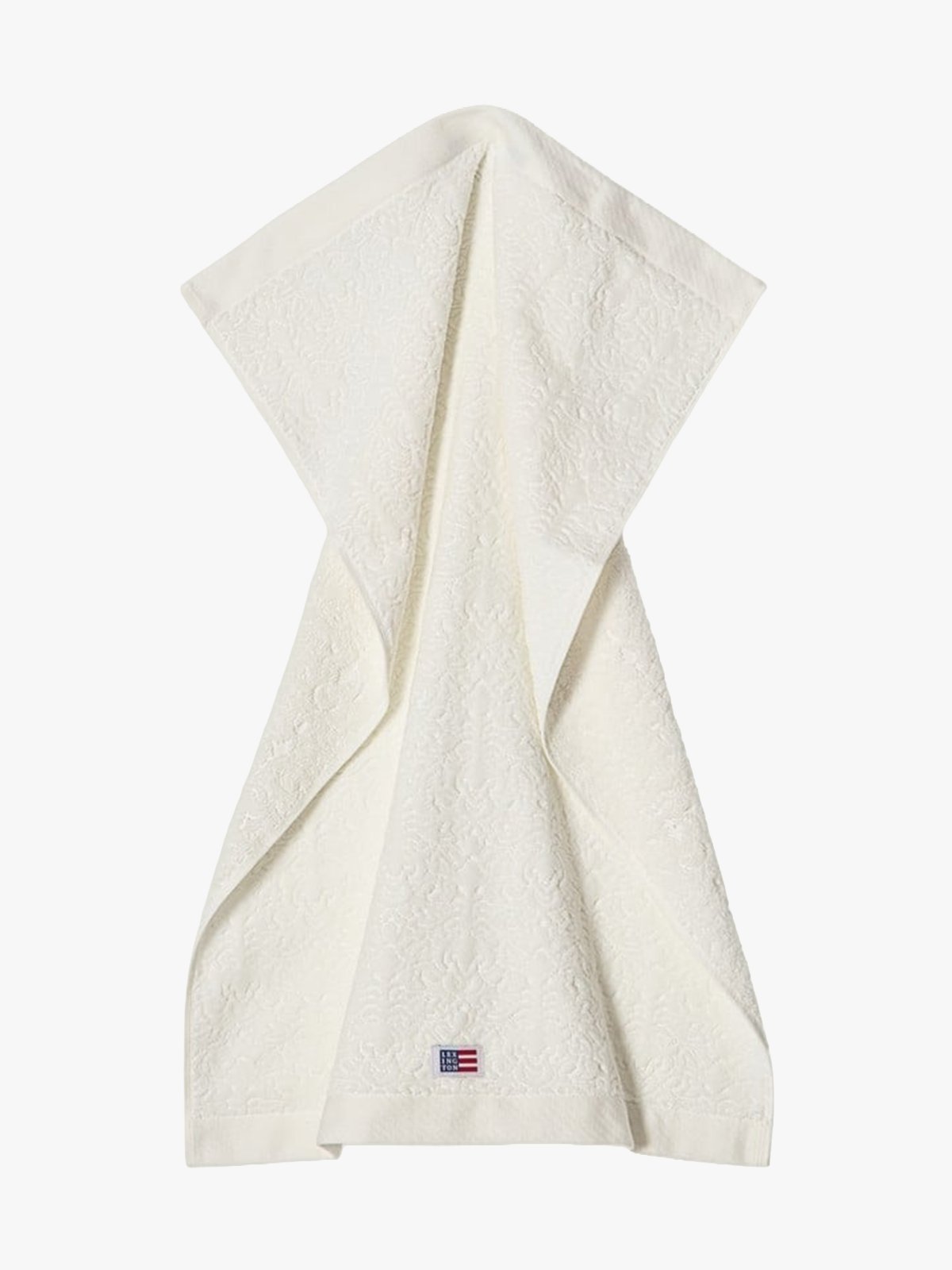 Lexington Velour Jacquard Ornament Towel 50x70 Snow White