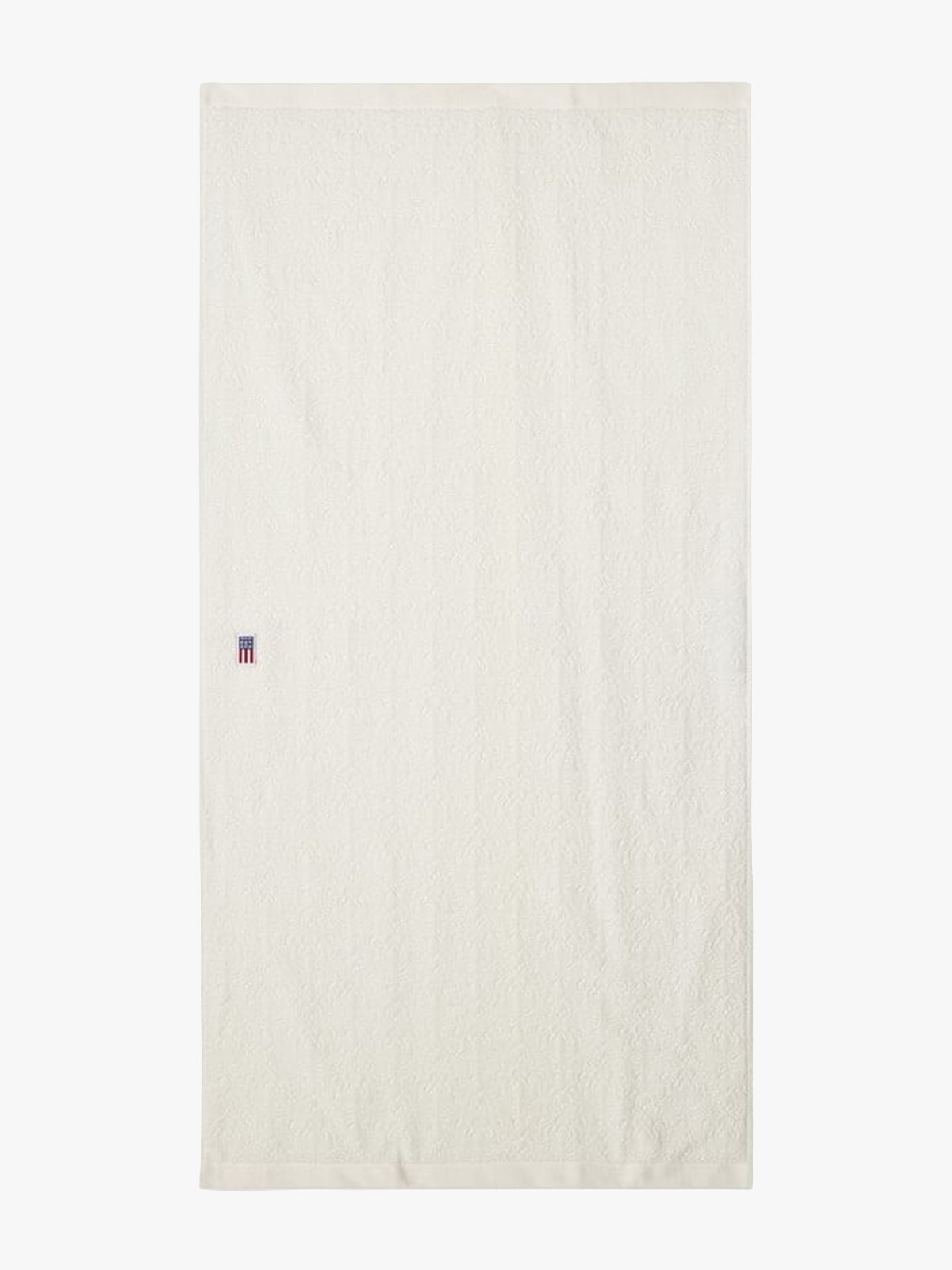 Lexington Velour Jacquard Ornament Towel 70x130 Snow White