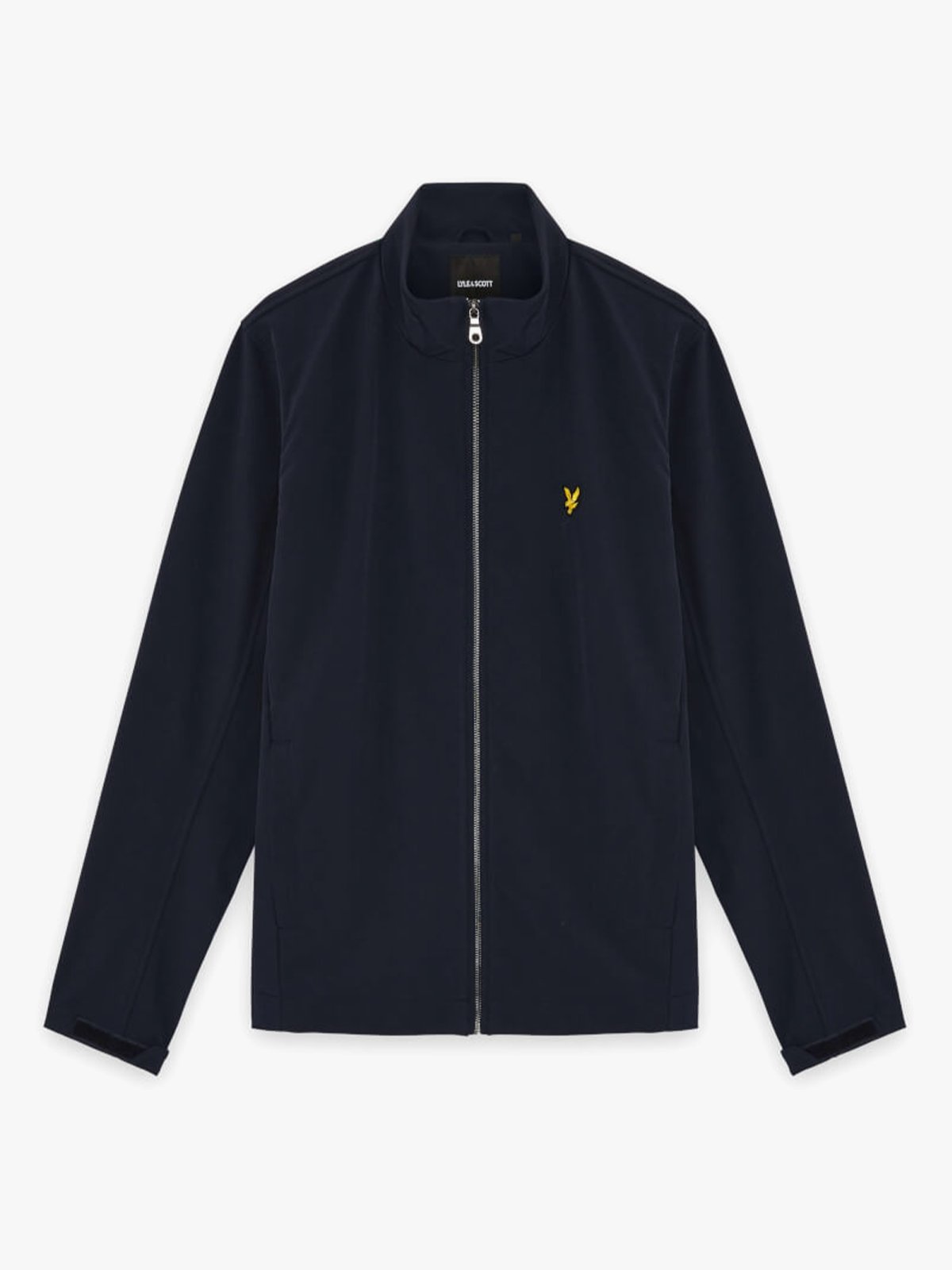 Lyle & Scott Mesh Back Softshell Funnel Neck Jacket Darn Navy