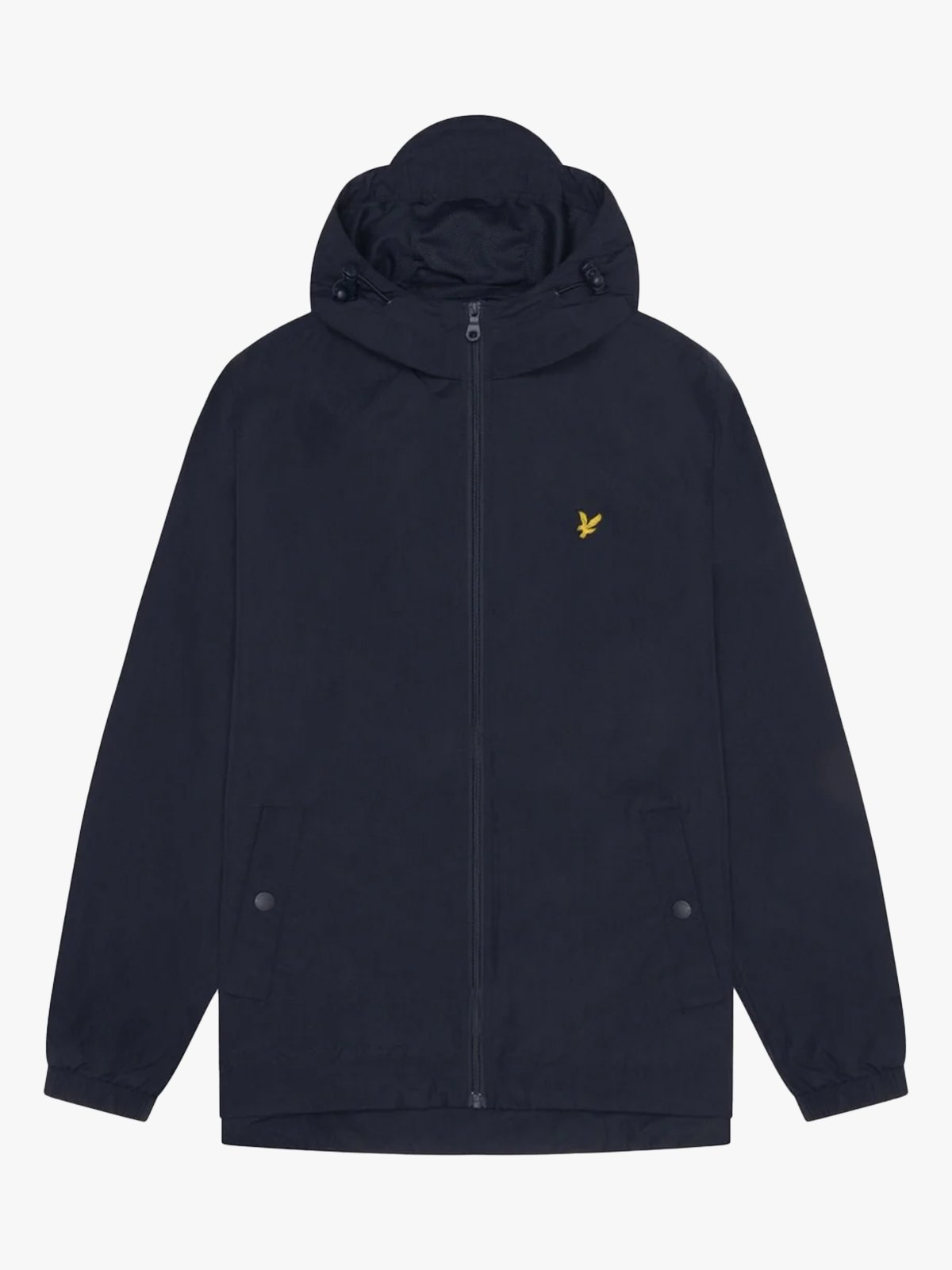 Lyle & Scott Zip Through Hooded Jacket Dark Navy