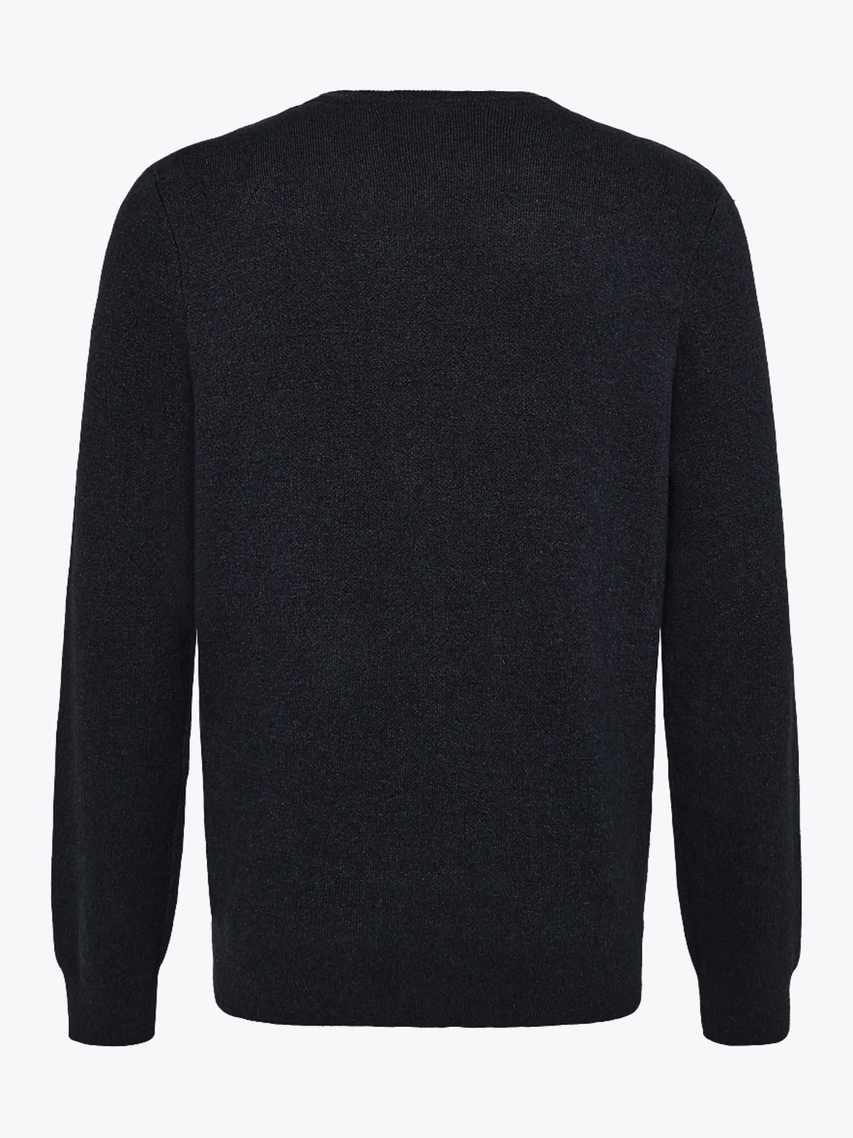 Lyle & Scott Cotton Merino Argyle Jumper Y375 Dark Navy Marl / Mid Navy Marl